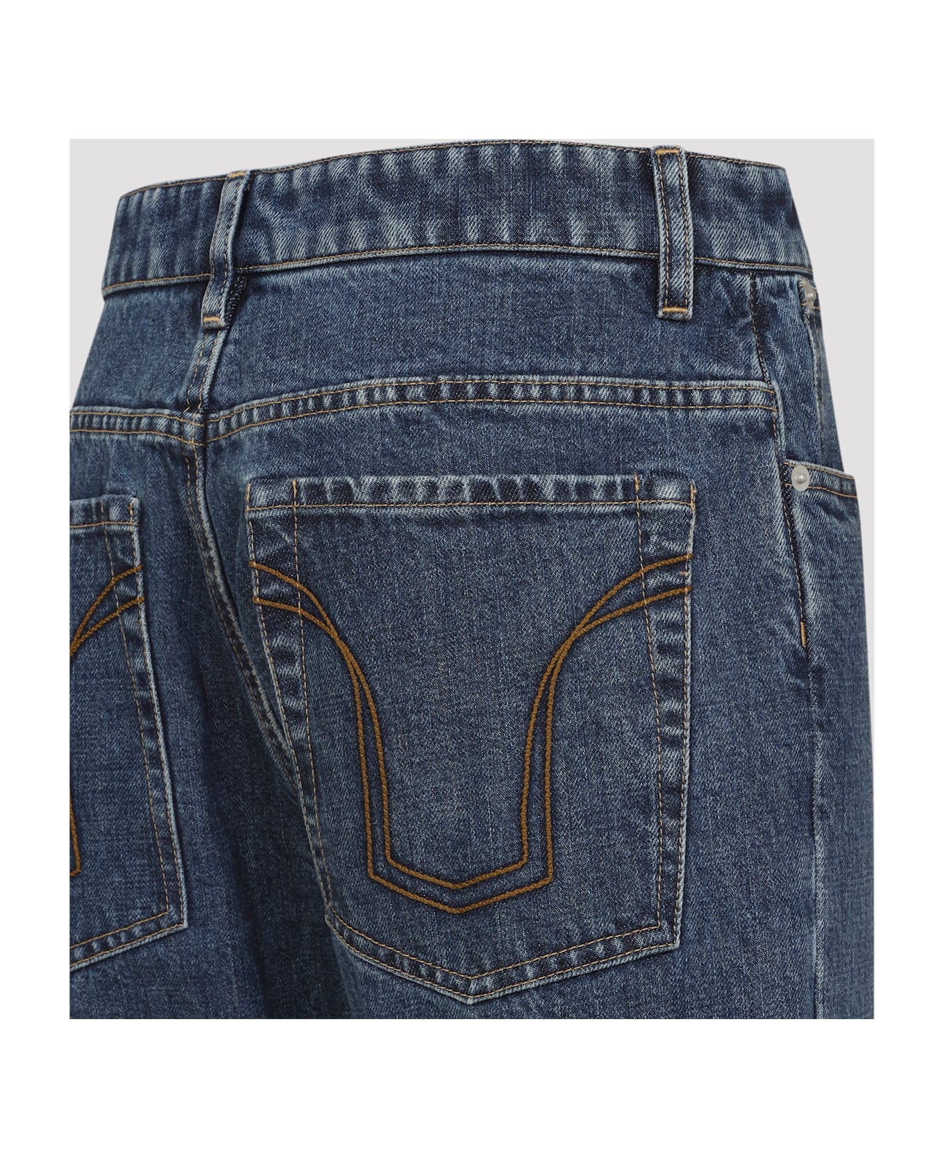 Jil Sander 114 Treated Trousers - Indigo