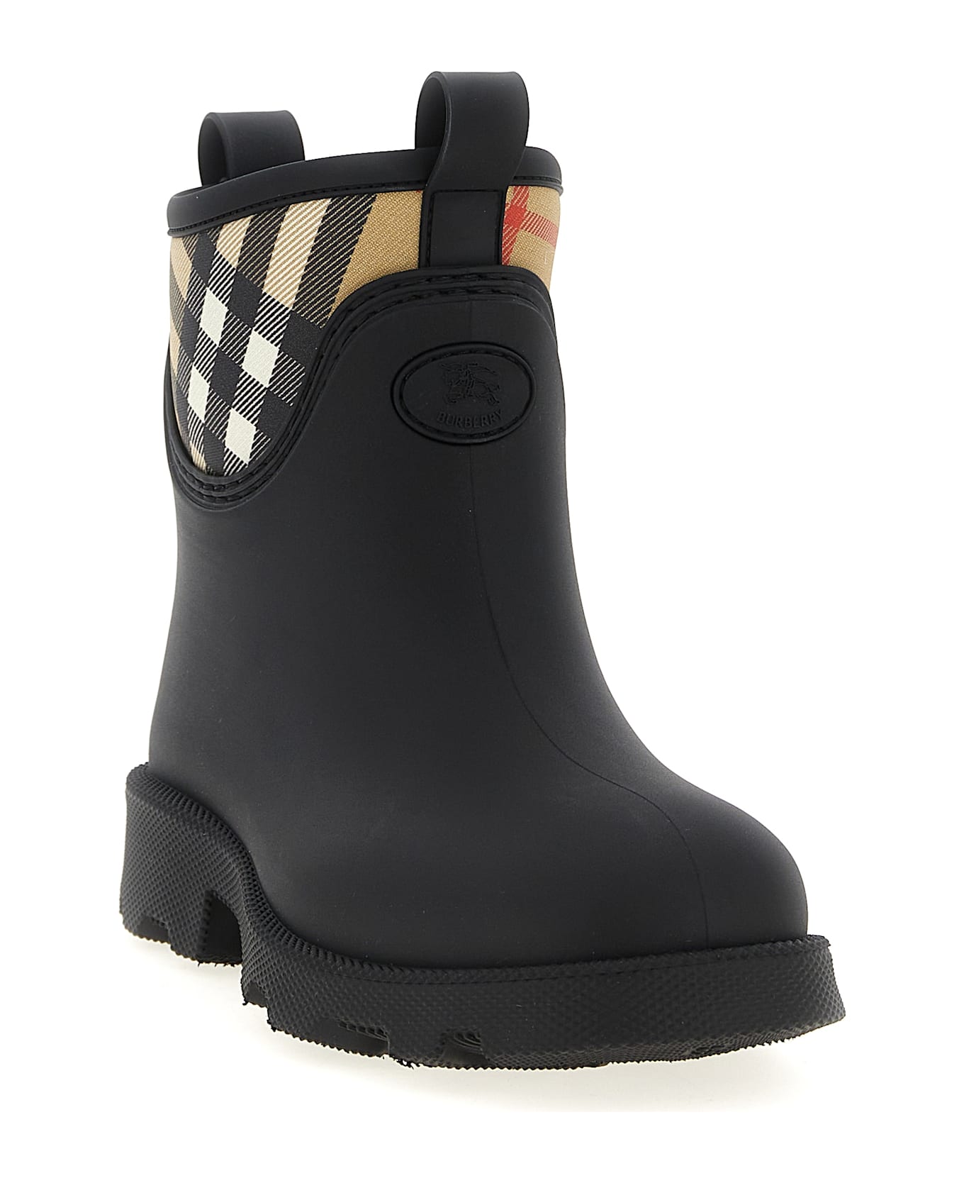 Burberry 
marsh Stamp
 Ankle Boots - Black  