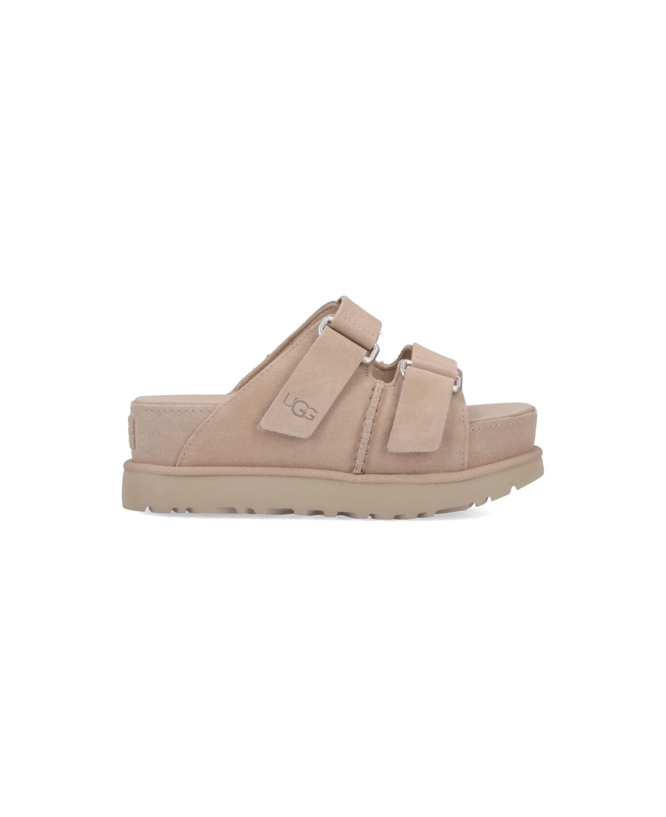 UGG Platform Sandals "goldenstar Hi" - Beige