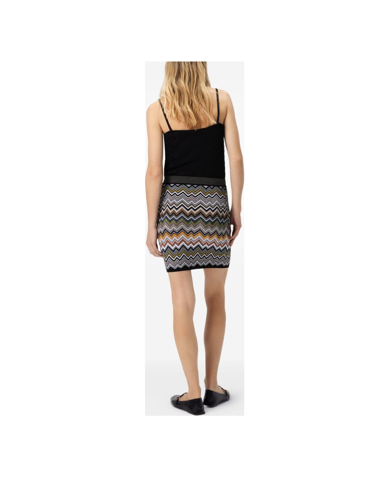 Missoni Wool Blend Skirt - Brown