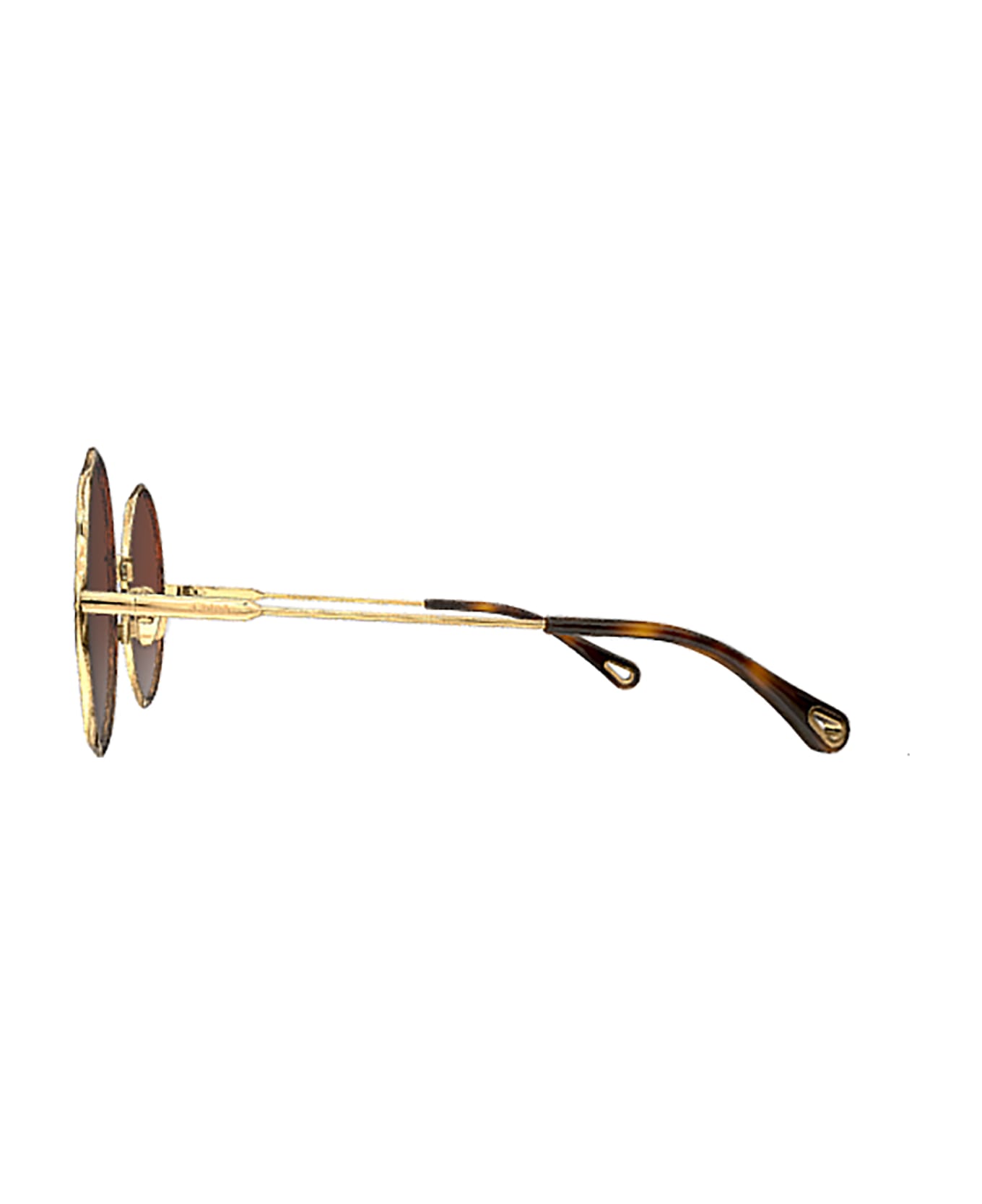Chloé Eyewear CH0184S Sunglasses - Gold Gold Orange