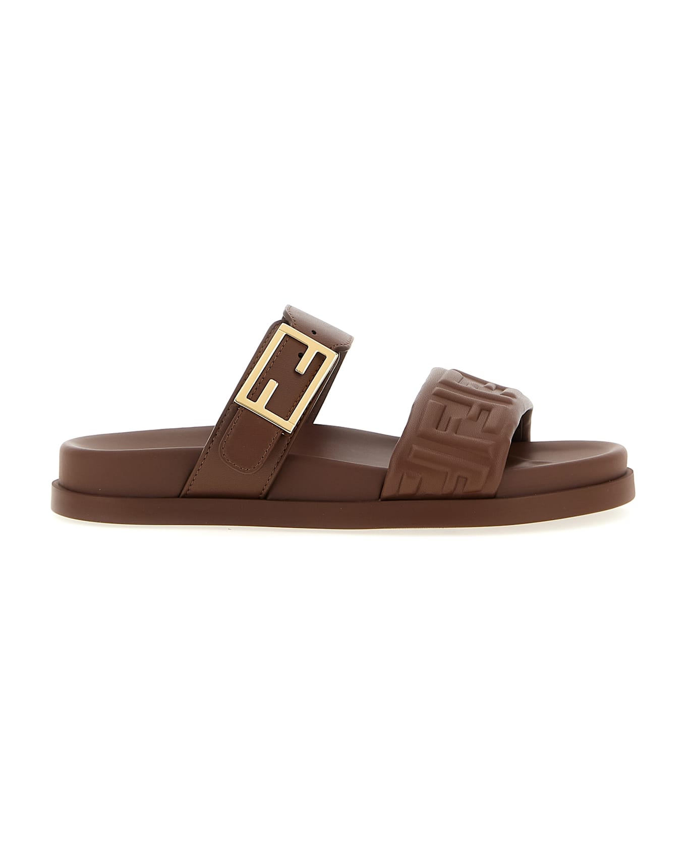 Fendi 
fendi Feel
 Slides - Brown