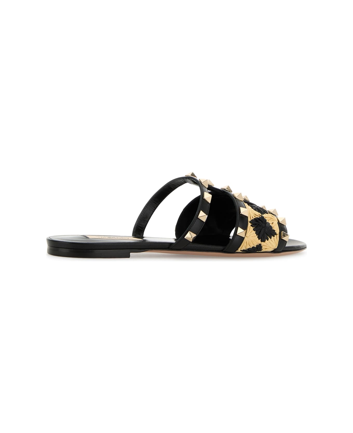 Valentino Garavani Slide | Rockstud | T. 05 - NERONATURALENERO