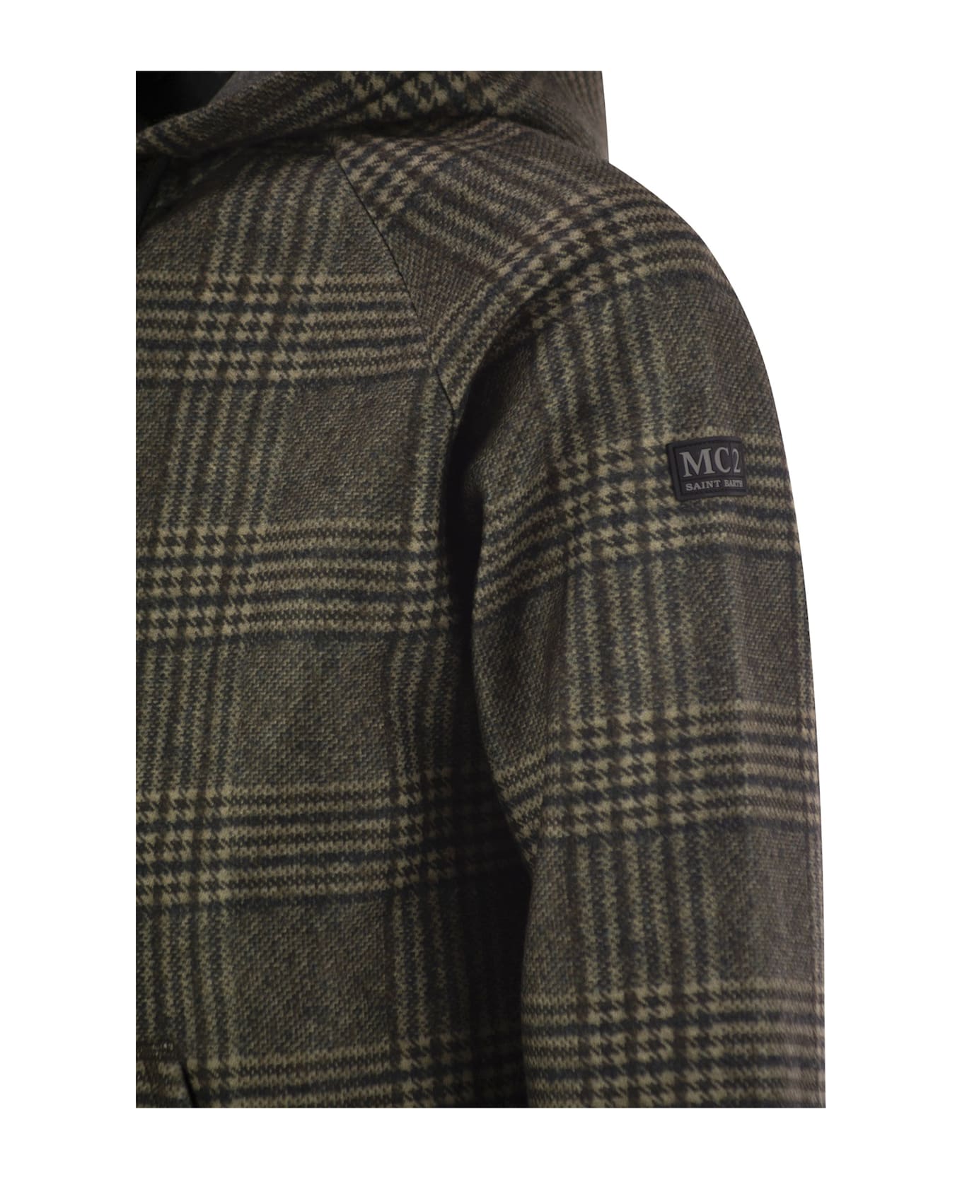 MC2 Saint Barth Carrel - Sweatshirt In Technical Fabric - Olive Green