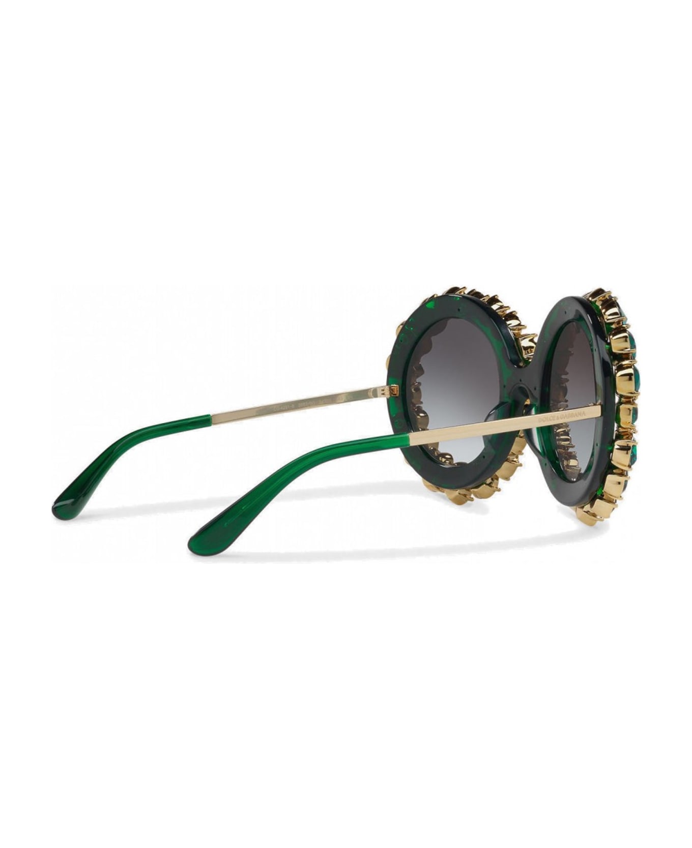 Dolce & Gabbana Crystal Sunglasses - Green