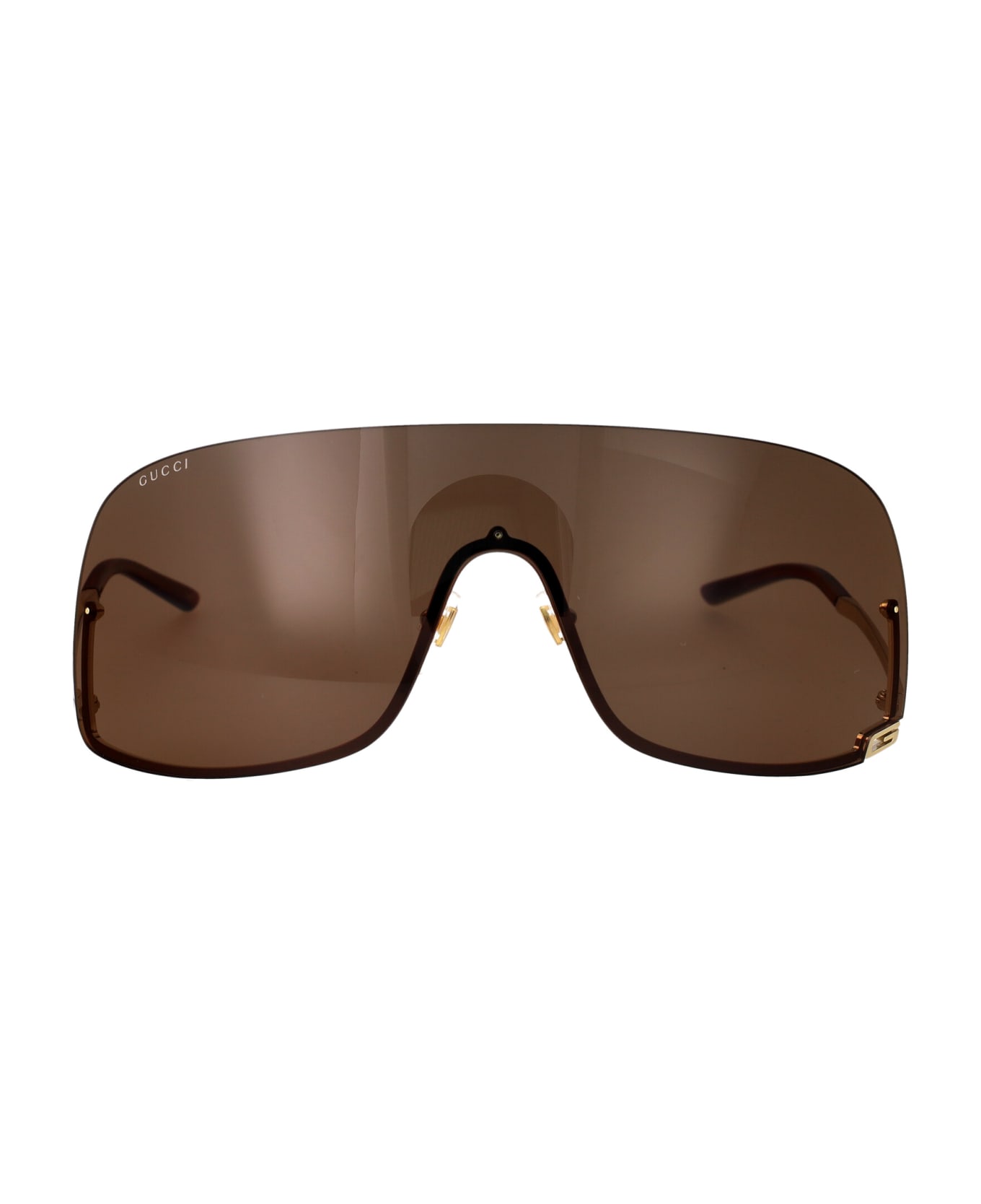 Gucci Eyewear Gg1560s Sunglasses - 002 GOLD GOLD BROWN