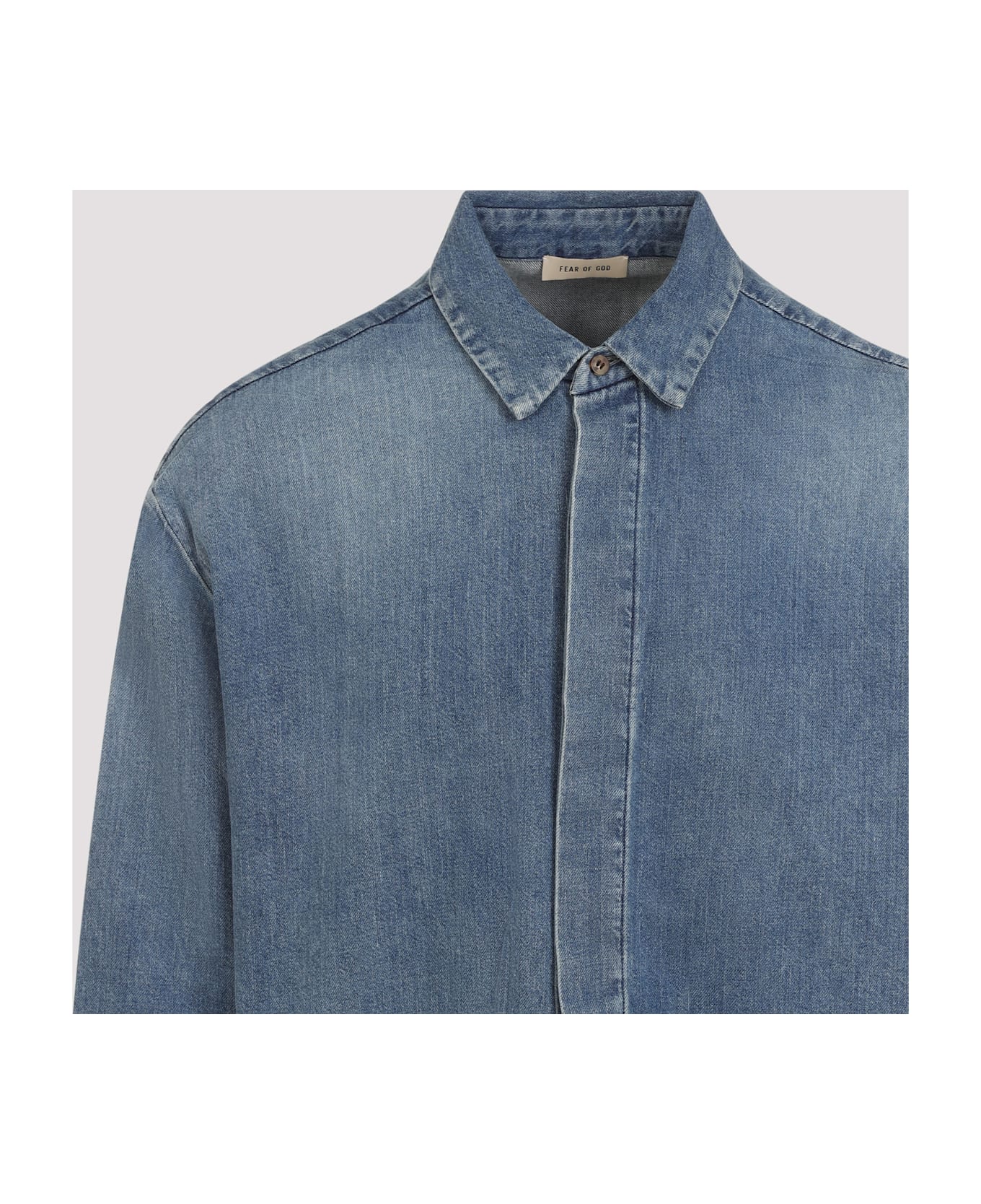 Fear of God Denim Shirt - Medium Indigo