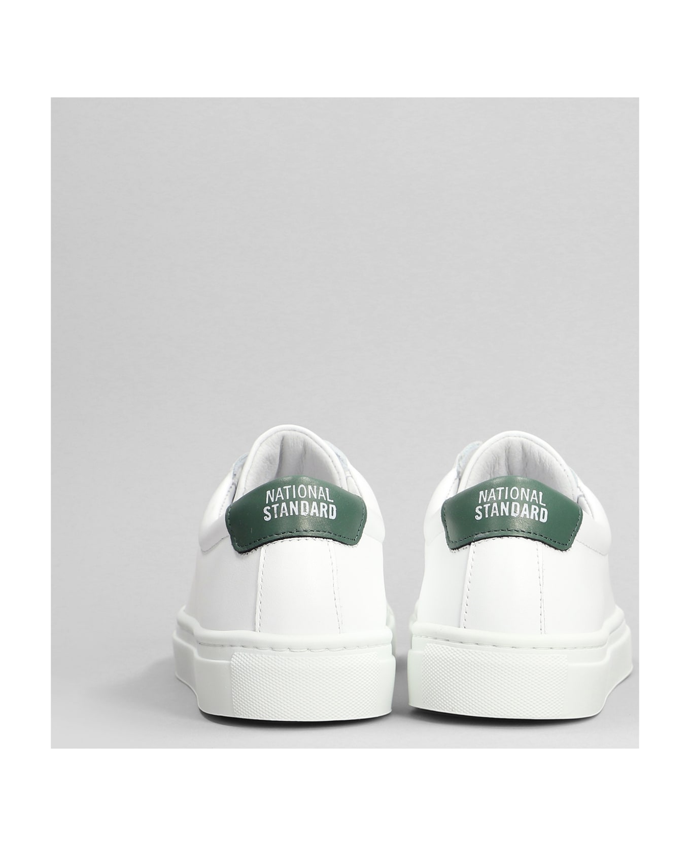 National Standard Edition 3 Low Sneakers In White Leather - white