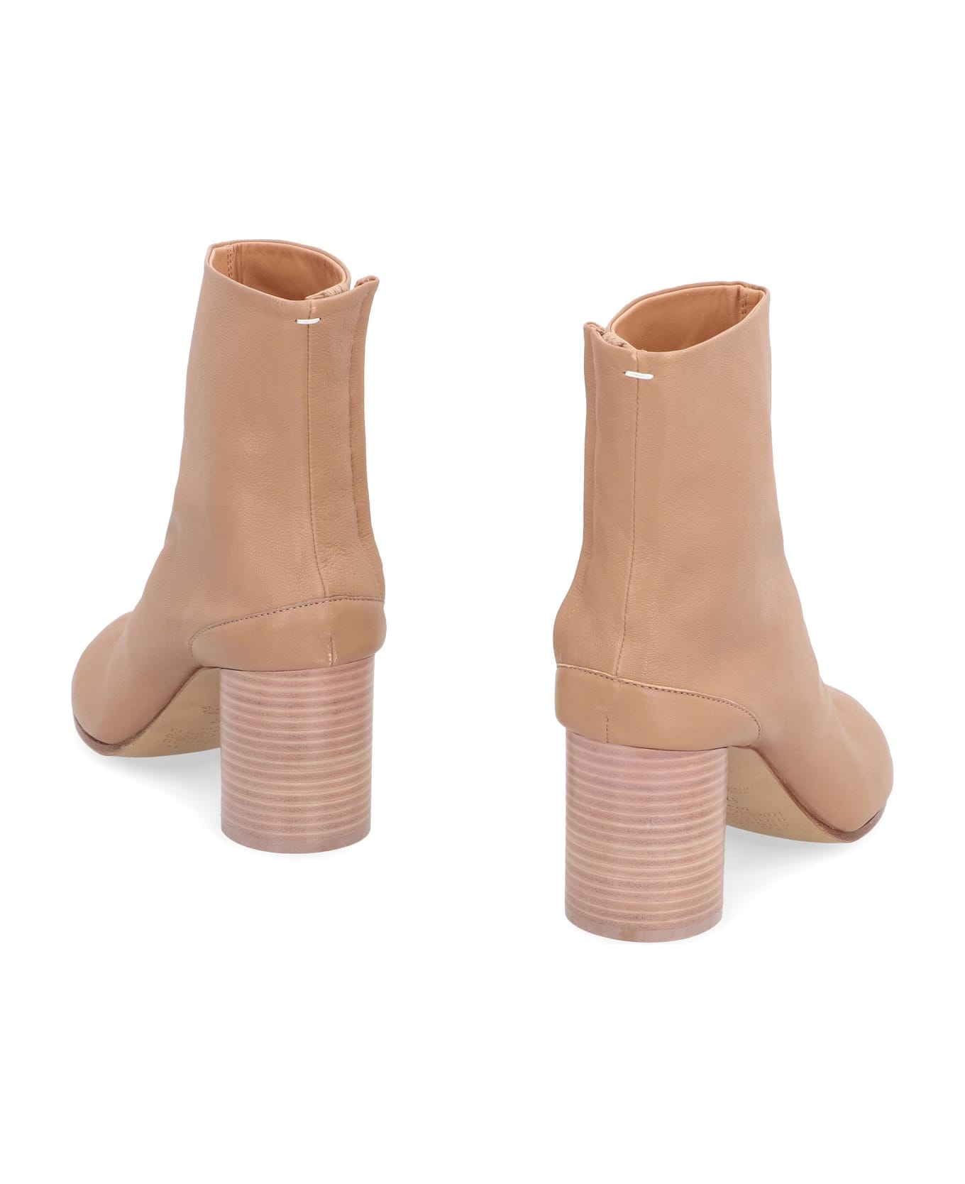 Maison Margiela Tabi Leather Ankle Boots