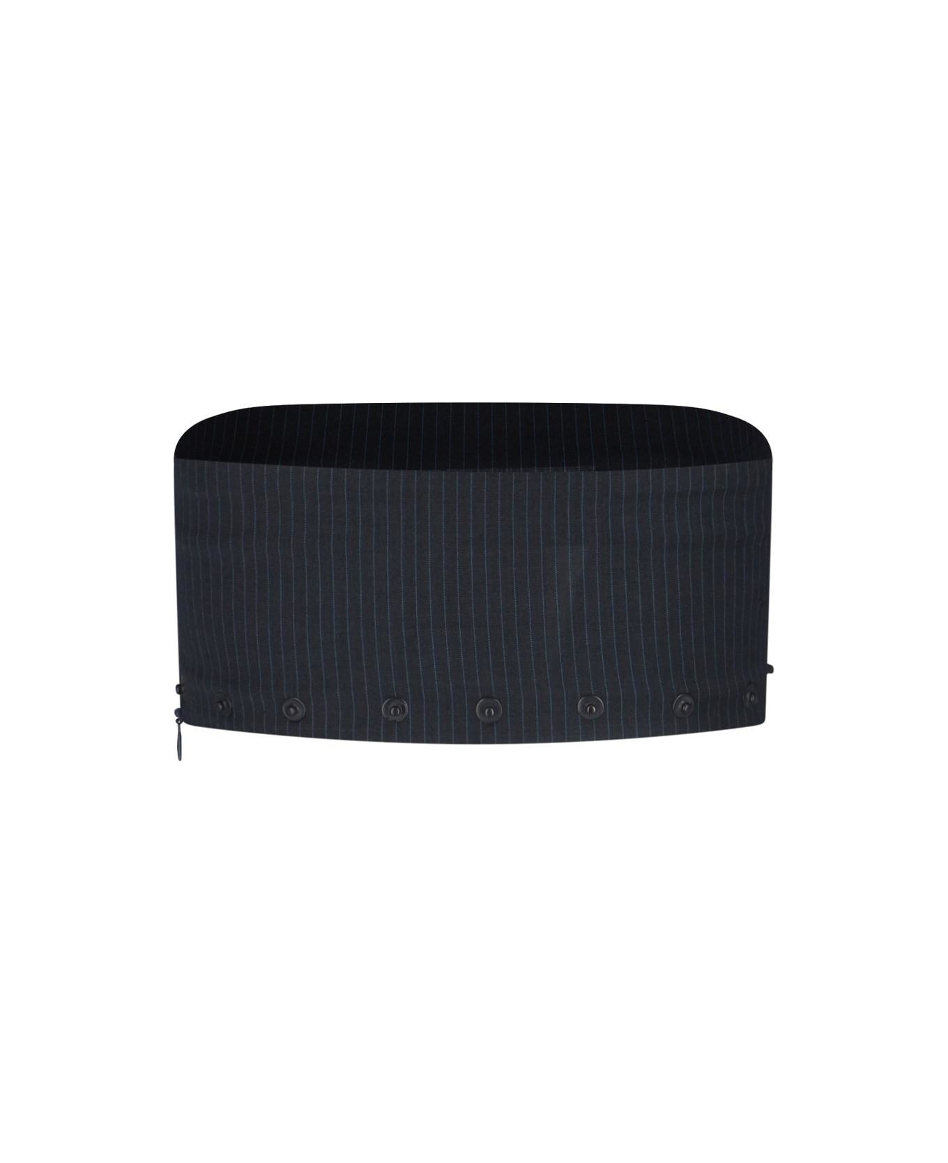 Paloma Wool 
nita
 Bandeau Top - CHARCOAL