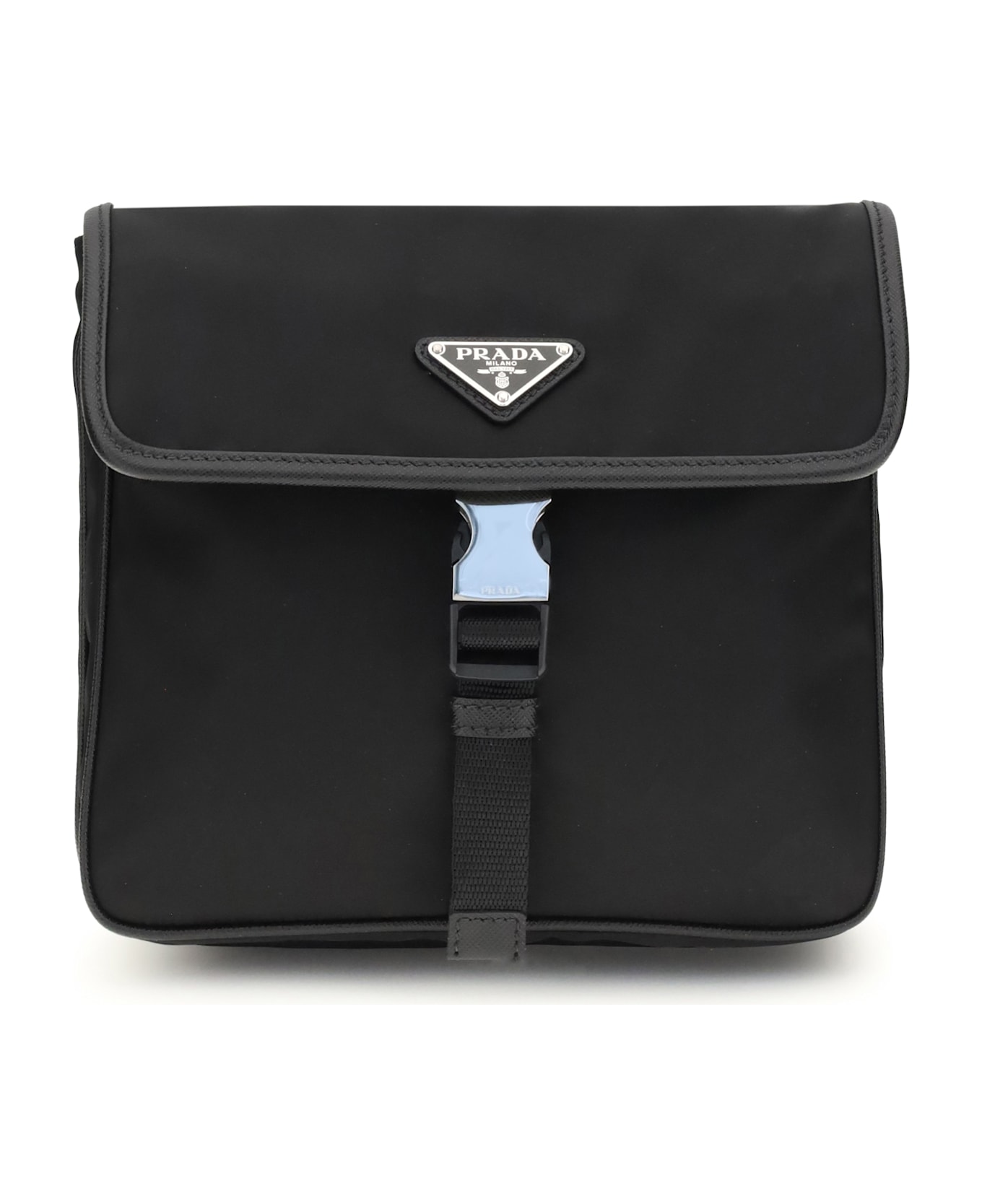 Prada Re-nylon And Saffiano Shoulder Bag