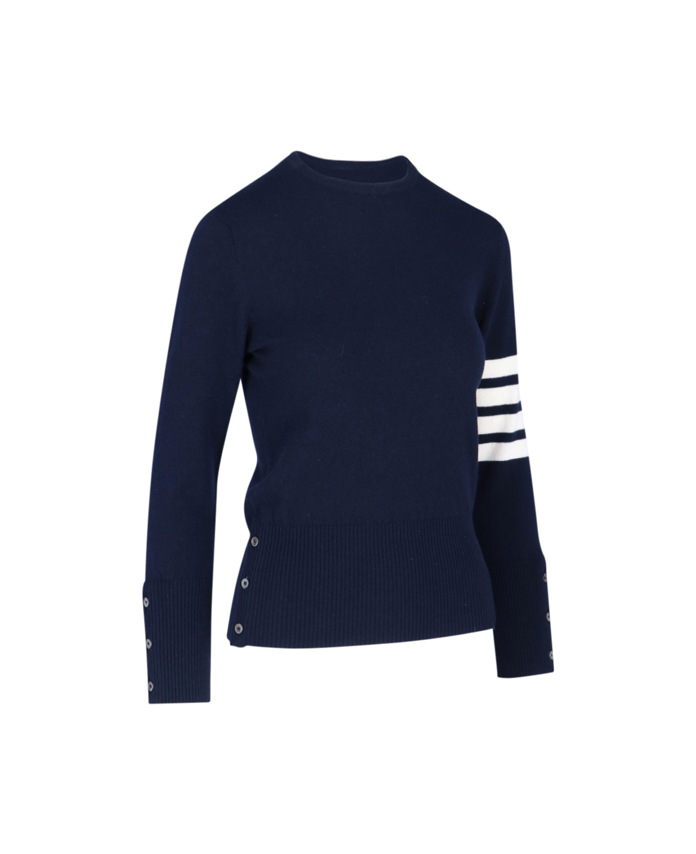 Thom Browne '4-bar' Cashmere Sweater - BLUE