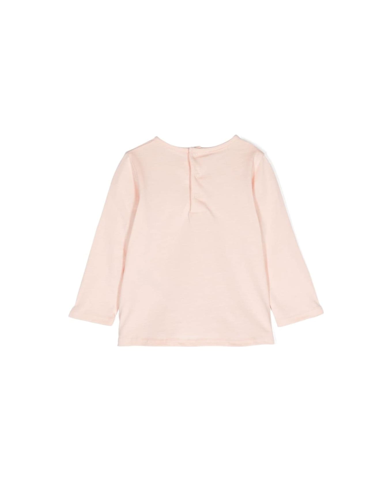 Chloé T-shirt Con Stampa - Pink