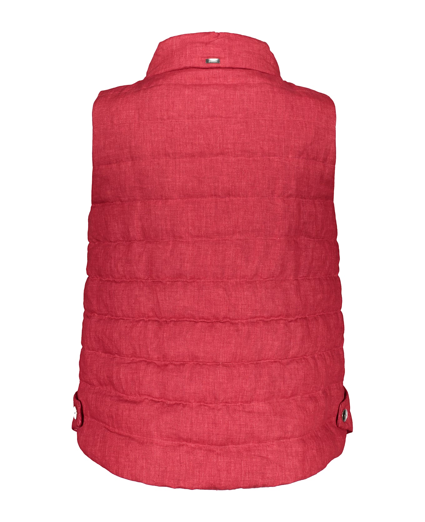 Herno Full Zip Down Vest - red