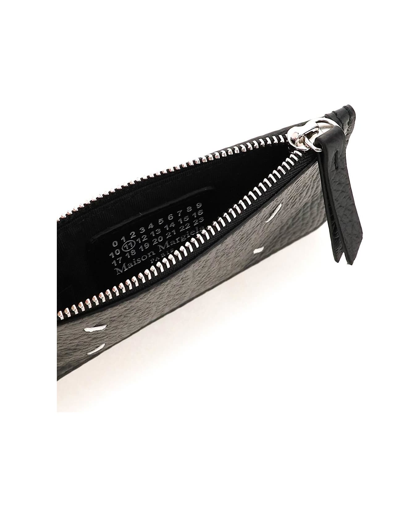 Maison Margiela Leather Zipped Cardholder - T8013 財布