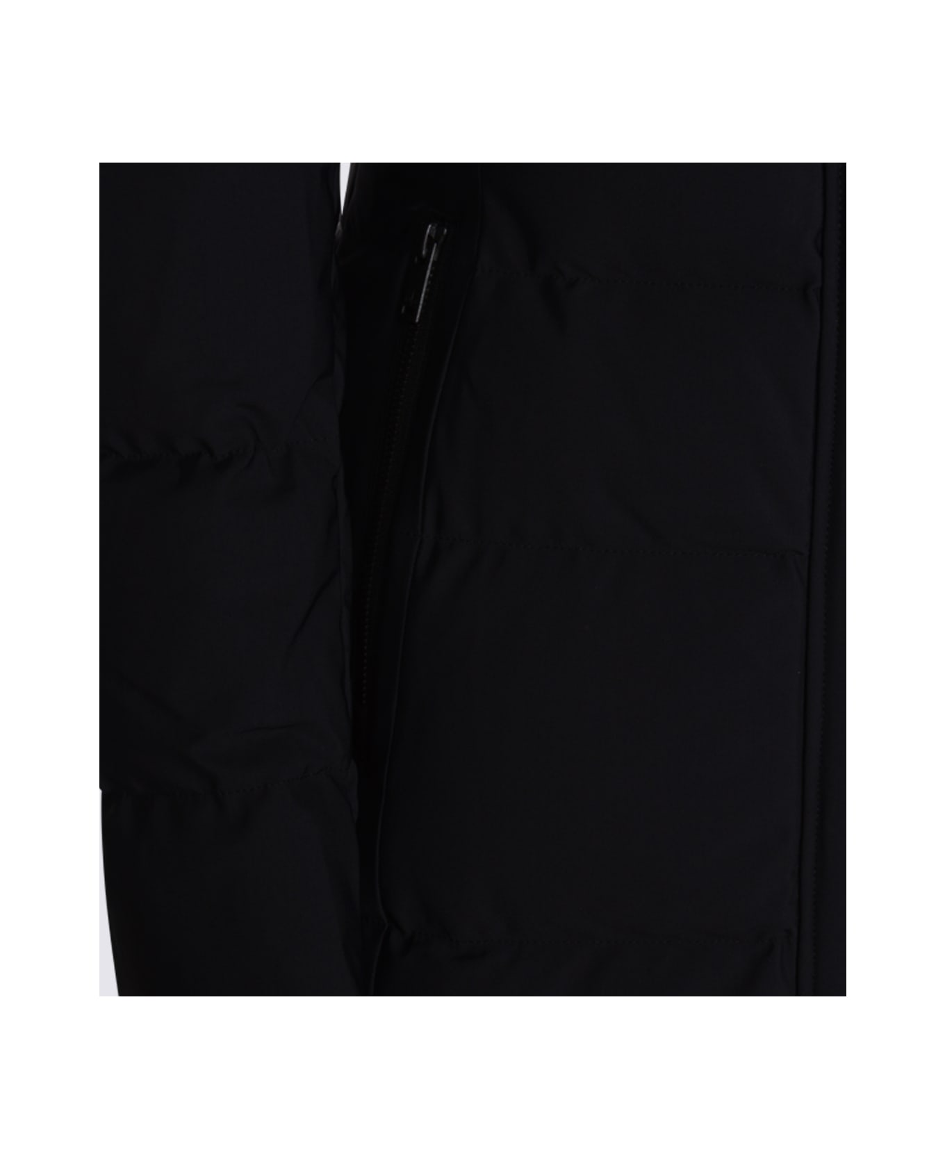 Moose Knuckles Black Down Jacket - Black
