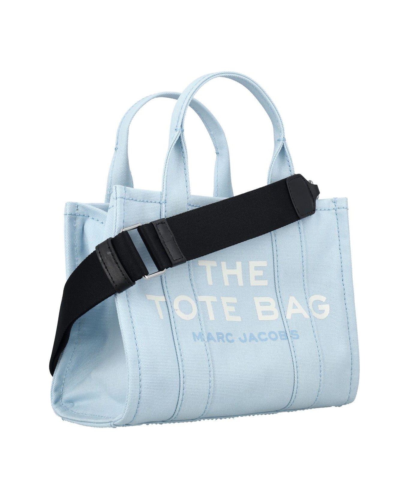 Marc Jacobs 'tote' Small Light Blue Canvas Bag - CLOUDBLUE