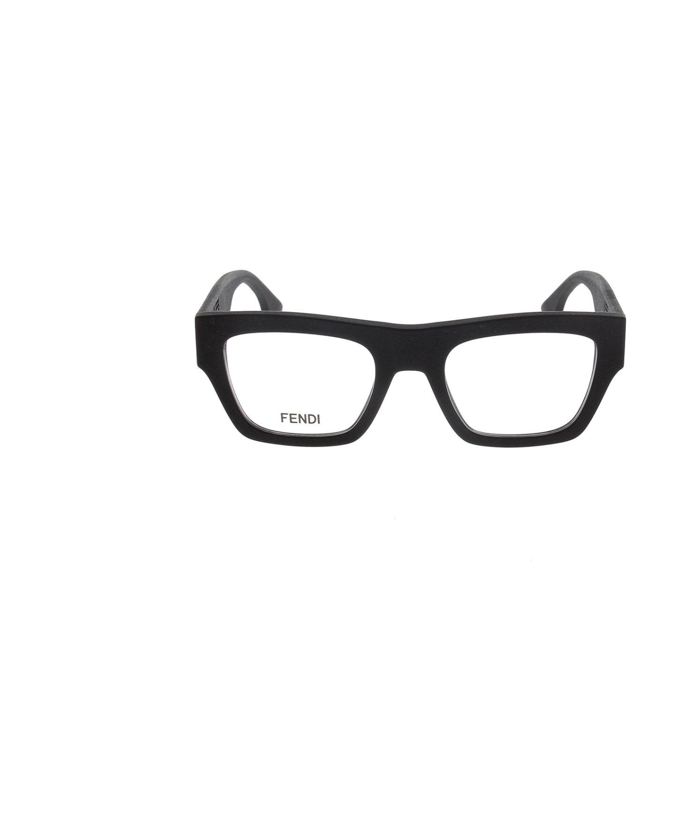 Fendi Eyewear Rectangular Frame Glasses - 002