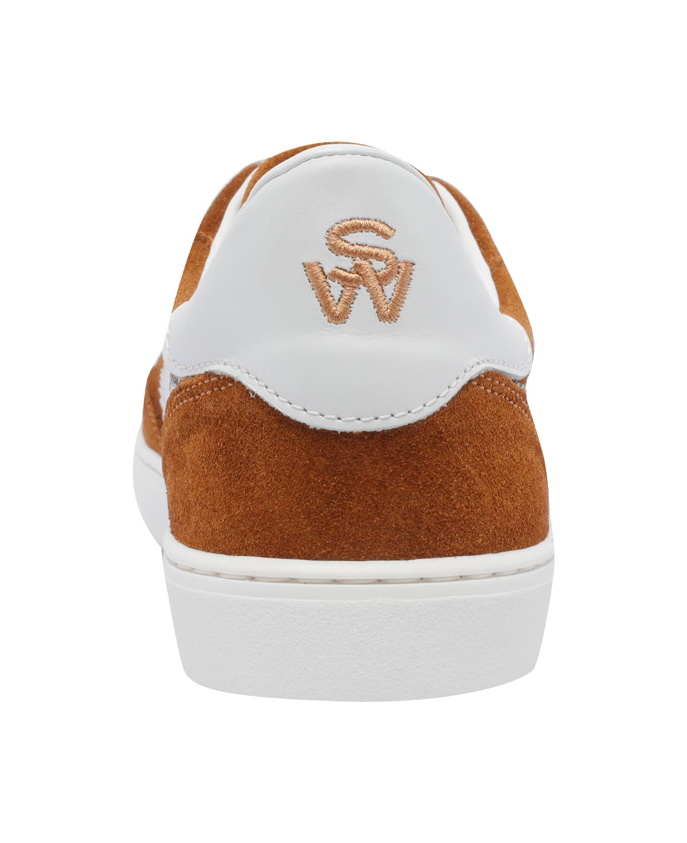 Stuart Weitzman Runaround Sneakers - Hazel/white