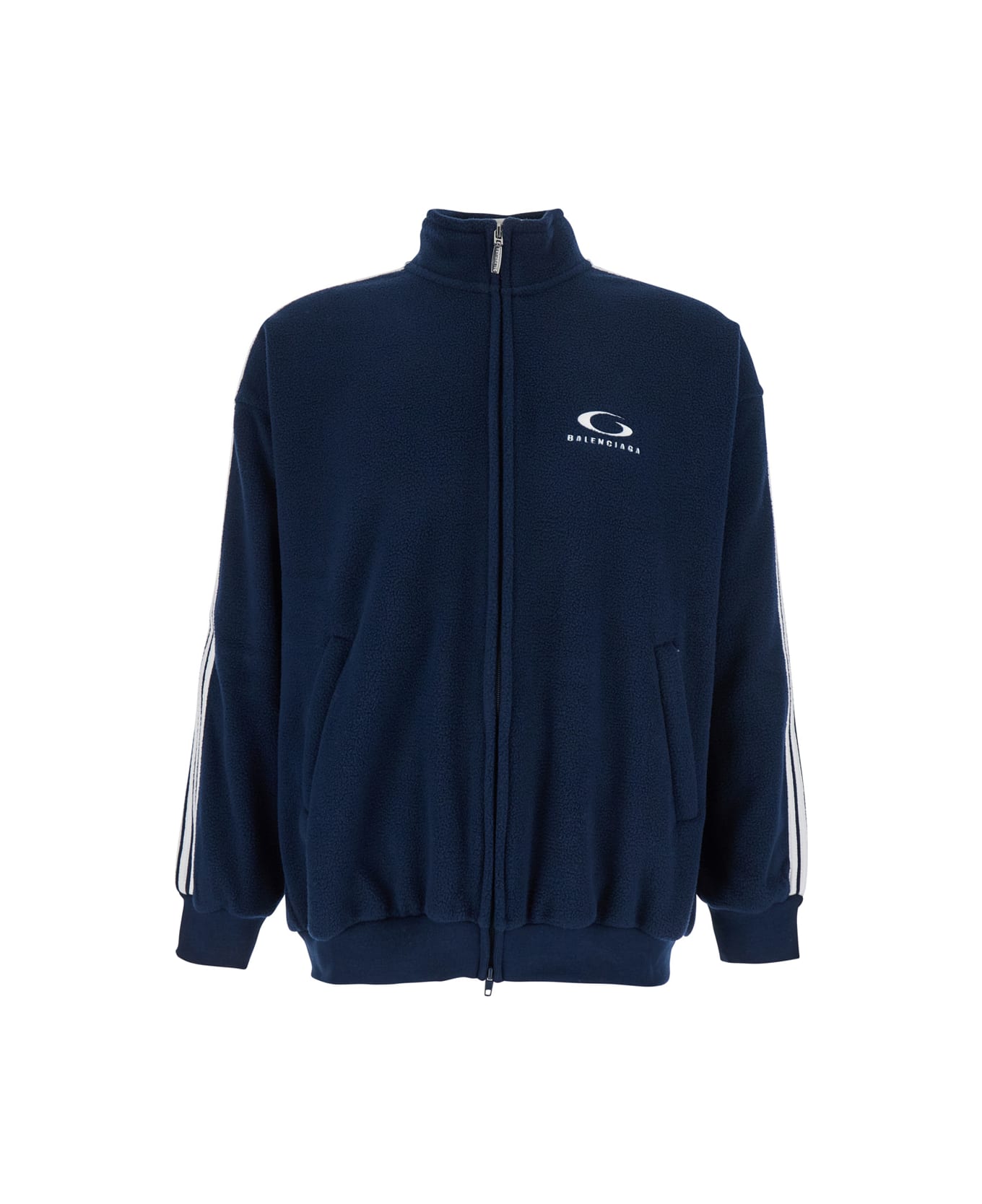 Balenciaga Loop Sports Icon Zip Jacket - Blu