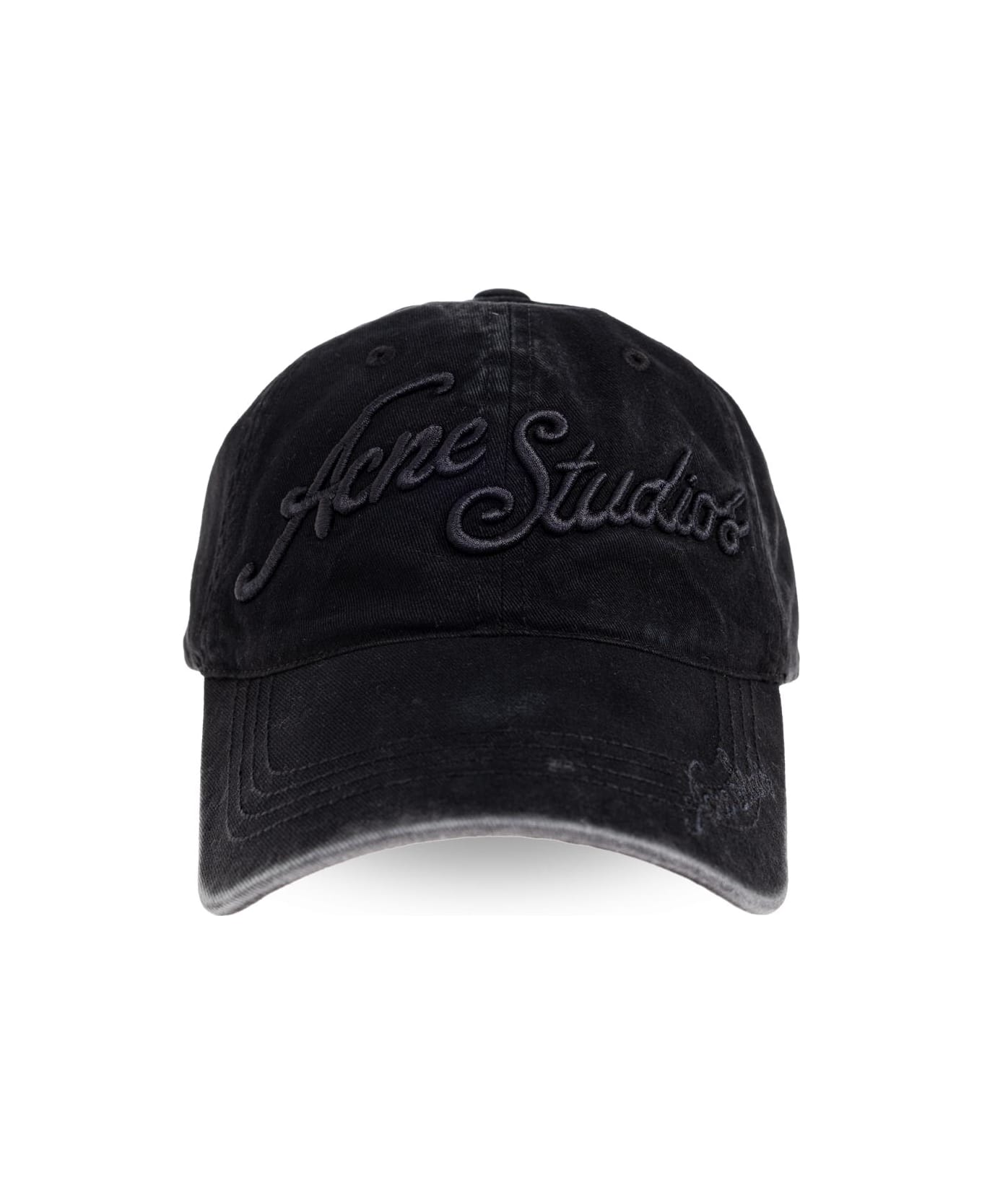 Acne Studios Baseball Cap - BLACK