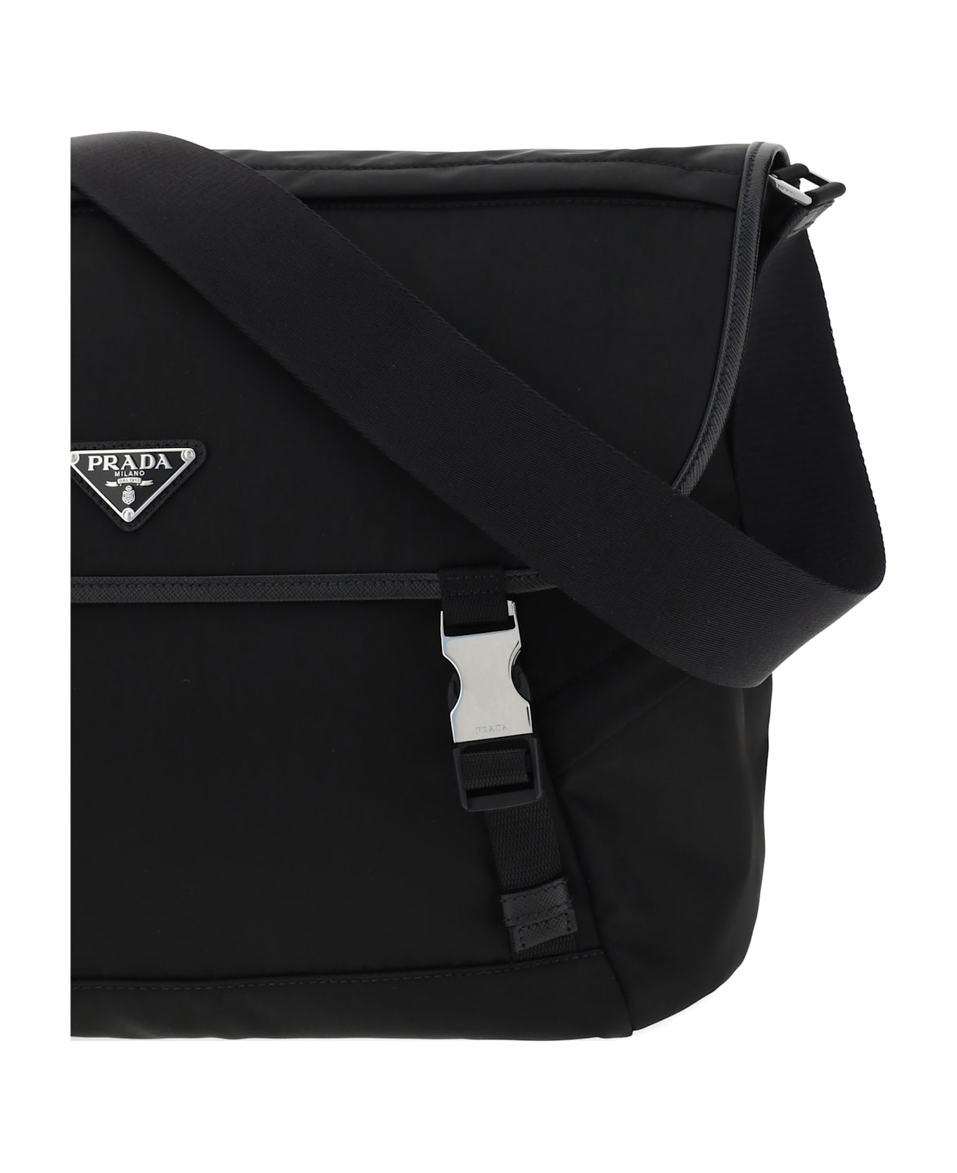 Prada Logoed Shoulder Bag