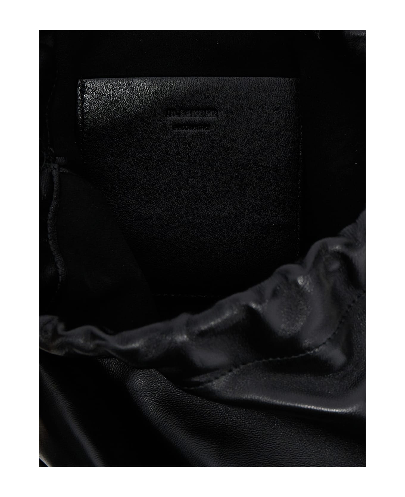 Jil Sander Dumpling Crossbody Bag - Black