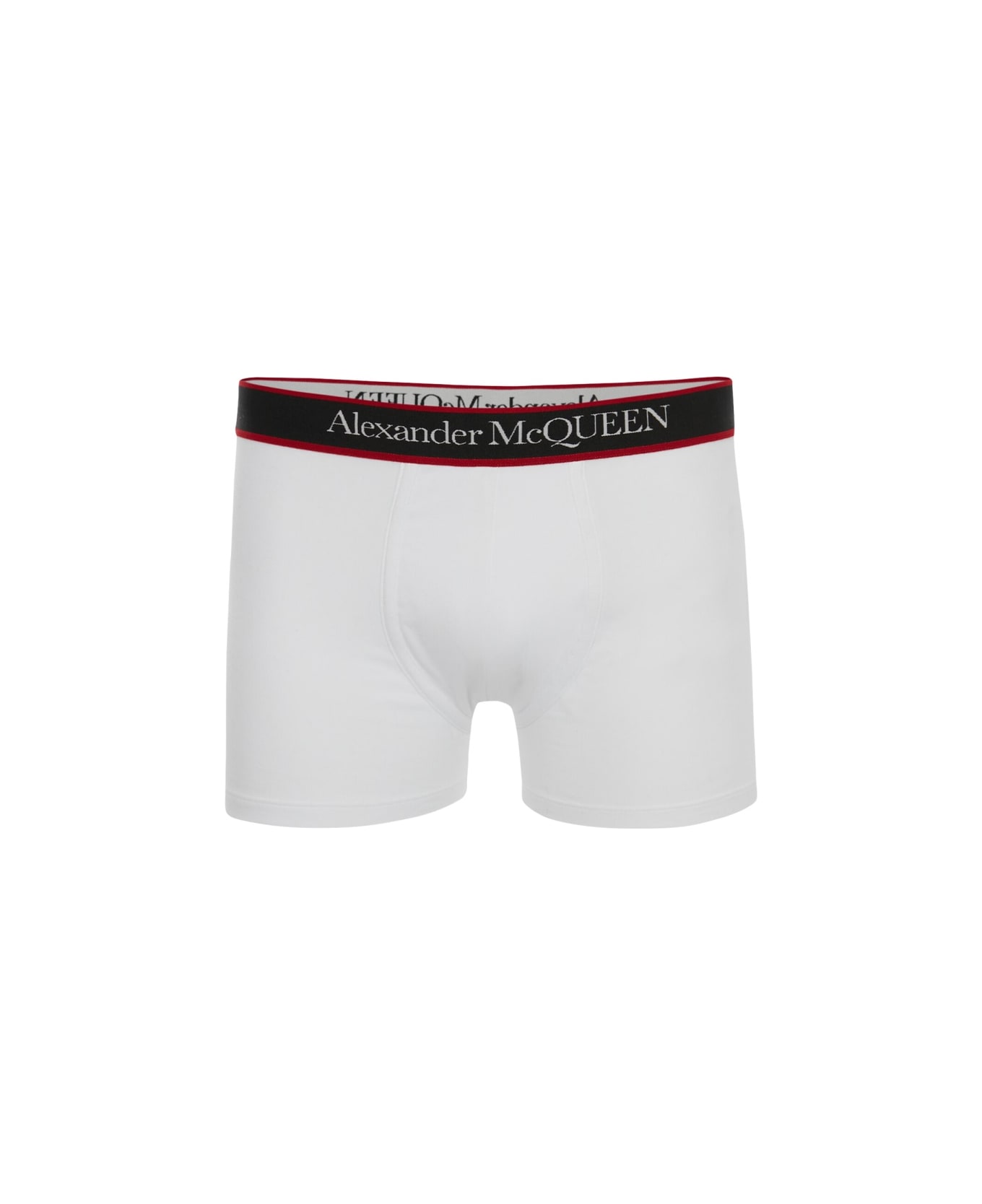 Alexander McQueen Boxer Selvedge - WHITE