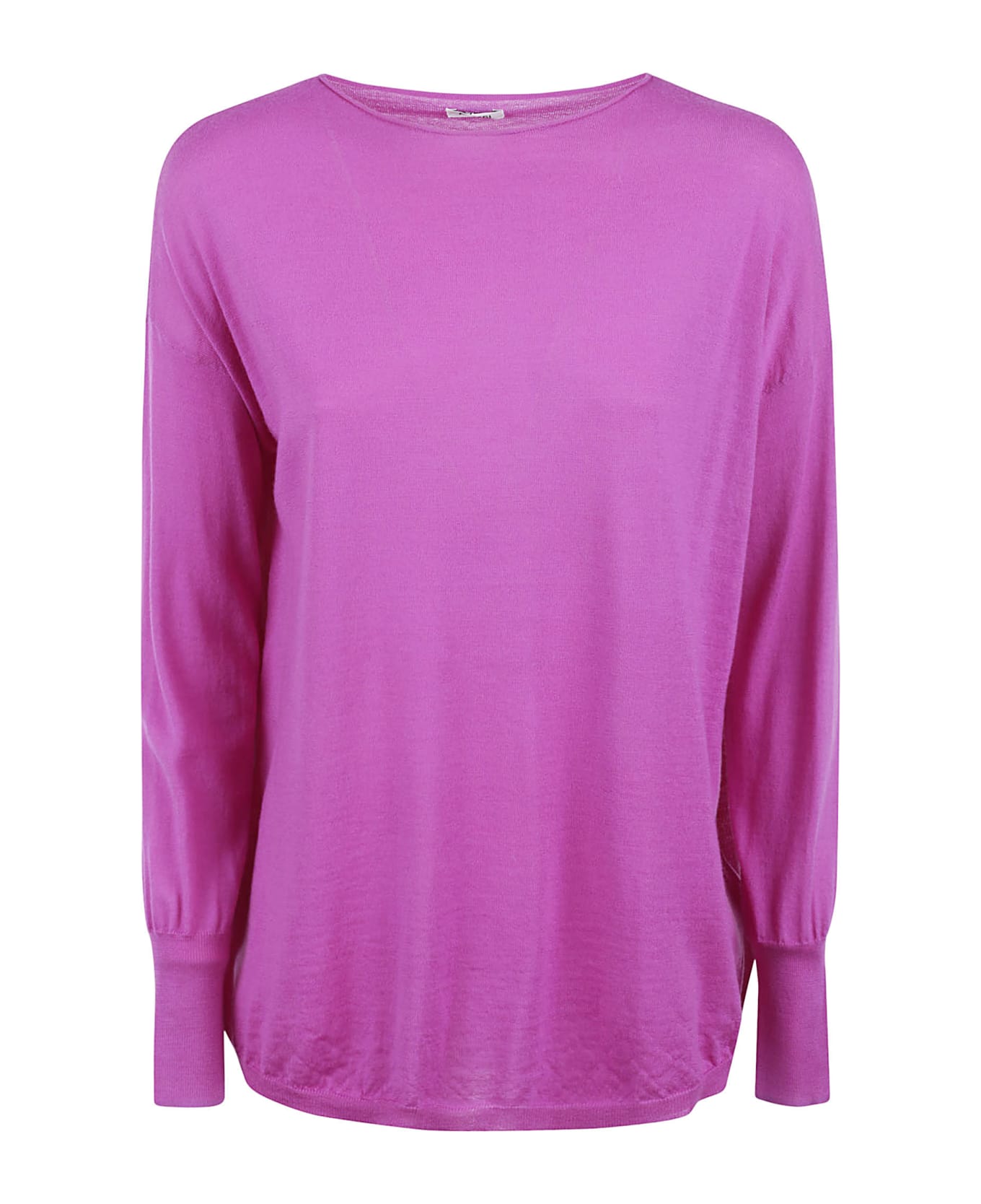 Aspesi Slim Fit Plain Sweater - Fuchsia ニットウェア