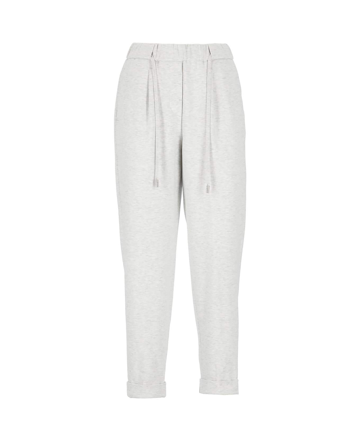 Peserico Cotton Trousers - Grey