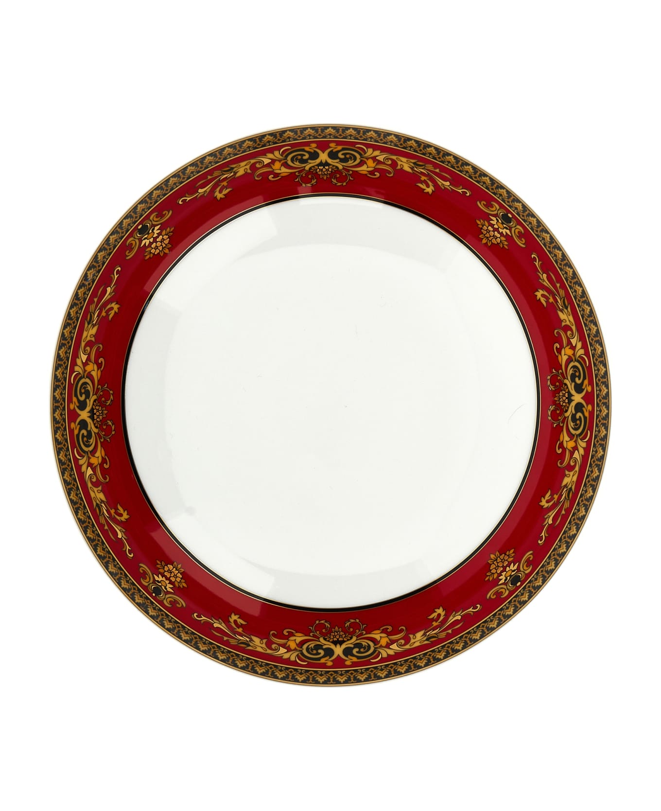 Versace Soup Plate 'medusa' - Red テーブルウェア
