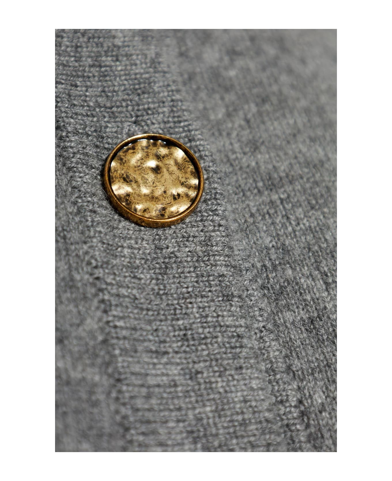 Totême Toteme Cardigan With Pockets - Grey