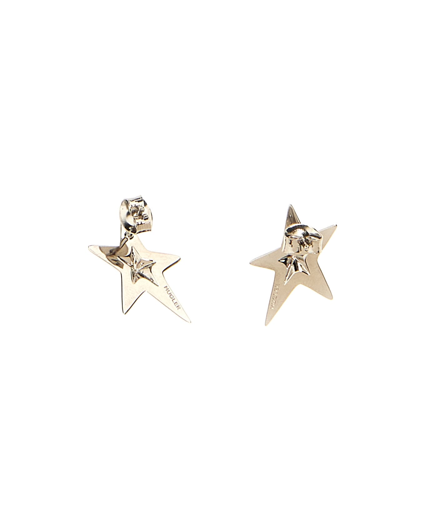 Mugler 'mini Star' Earrings - SILVER イヤリング