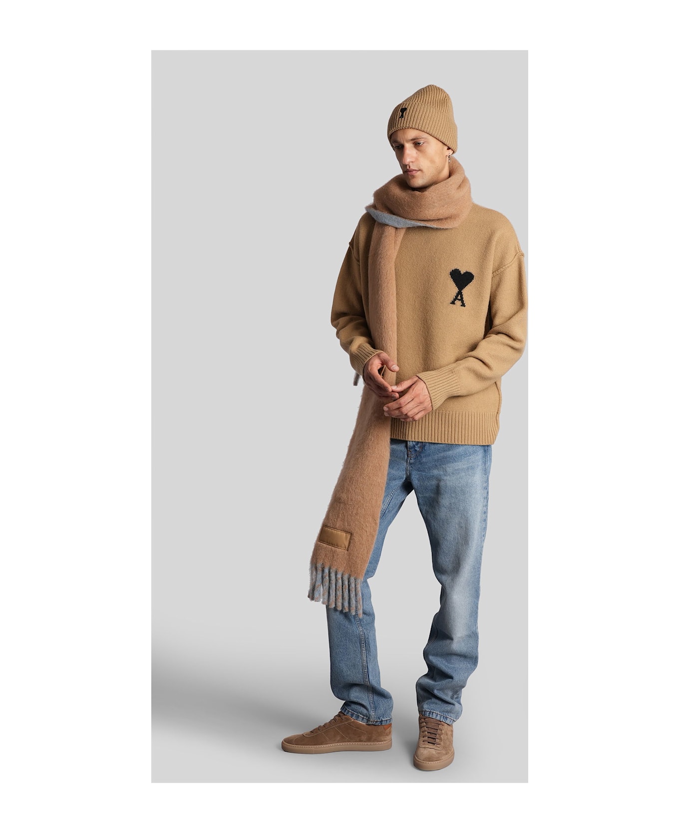 Ami Alexandre Mattiussi Jeans In Blue Cotton - blue