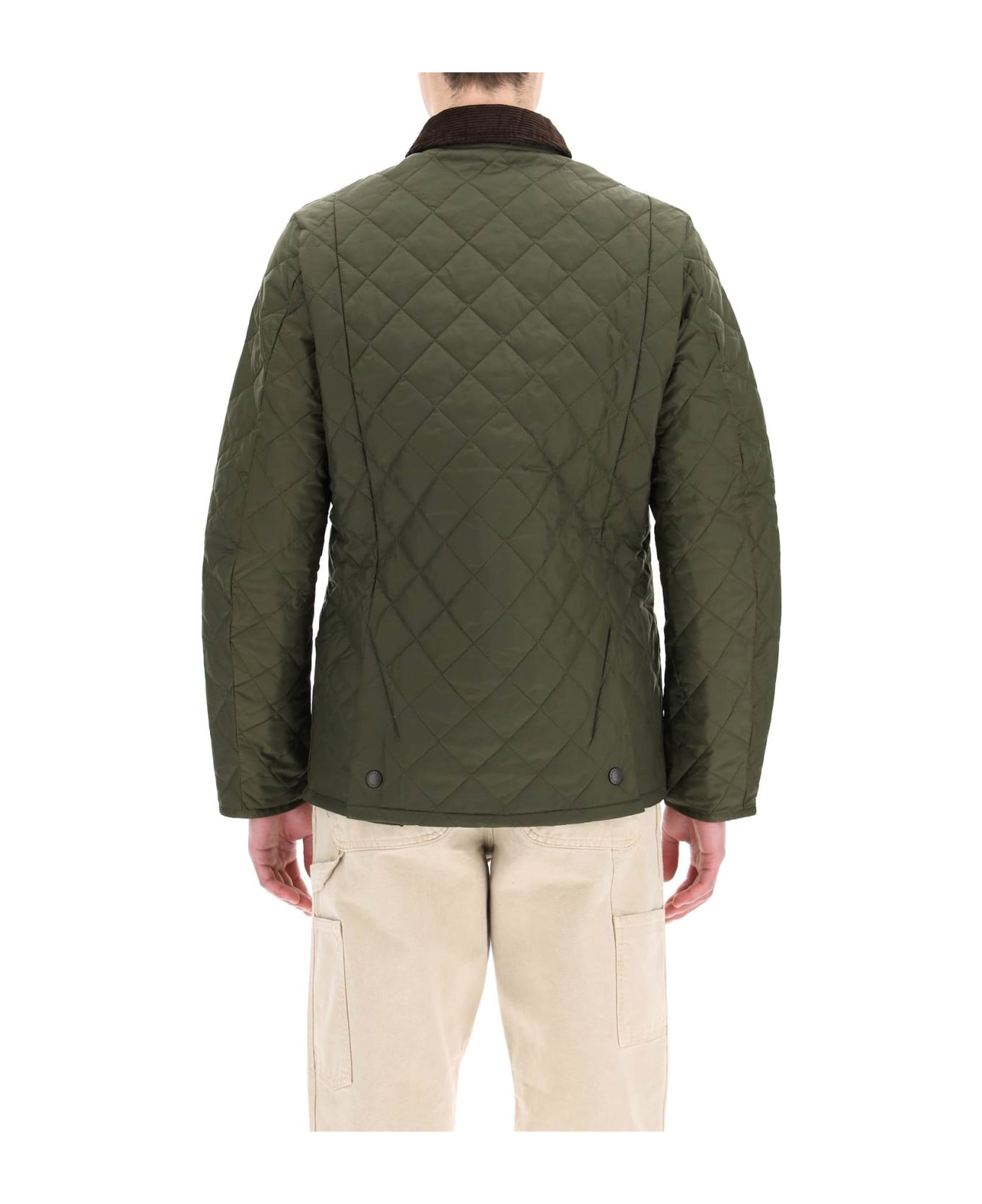 Barbour Heritage Liddesdale Padded Jacket - green ジャケット