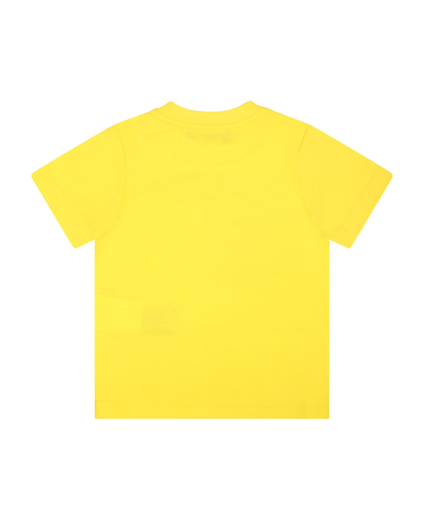 Dsquared2 Yellow T-shirt For Baby Boy With Logo - Yellow Tシャツ＆ポロシャツ