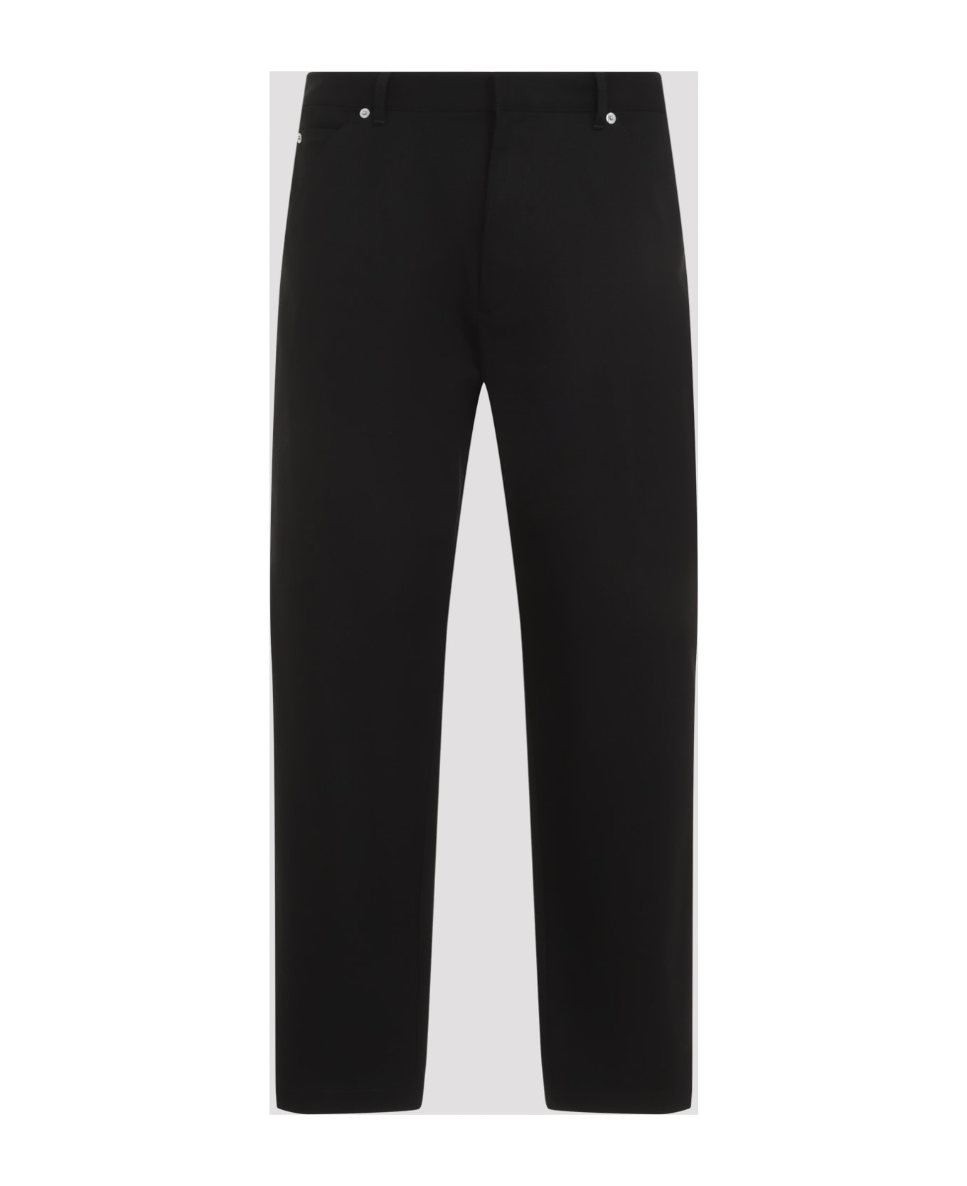Prada Cotton Trousers - Nero