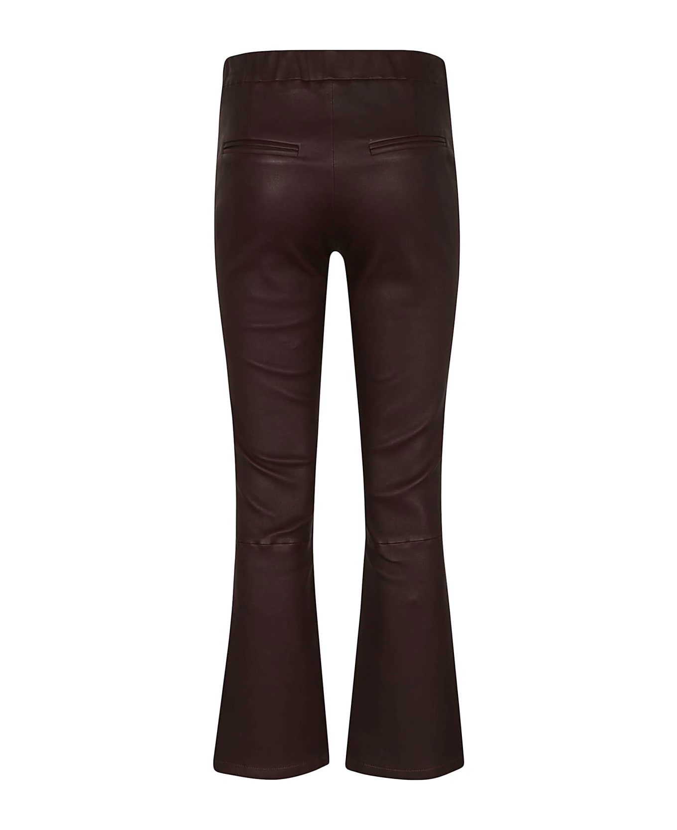 ARMA Leather Trousers - Wine