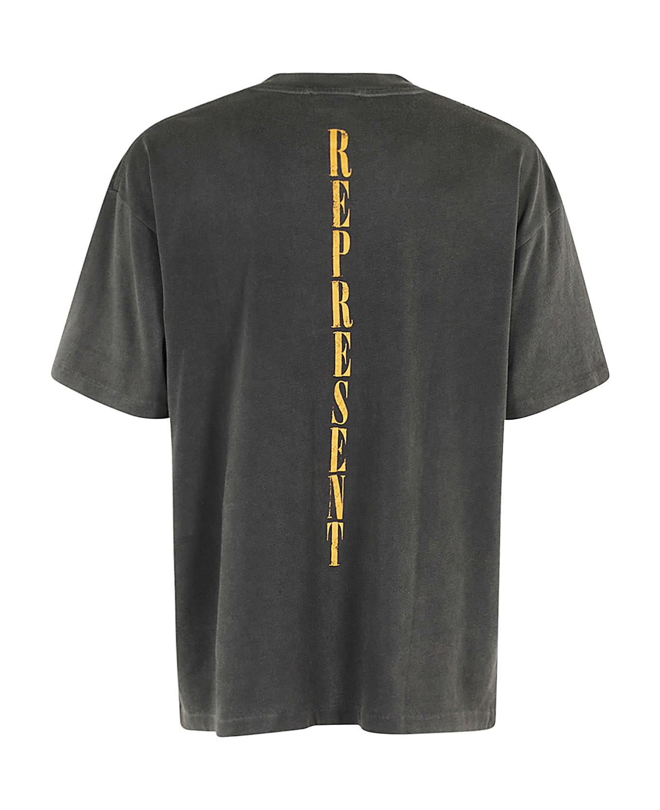 REPRESENT Reborn T Shirt - Aged Black