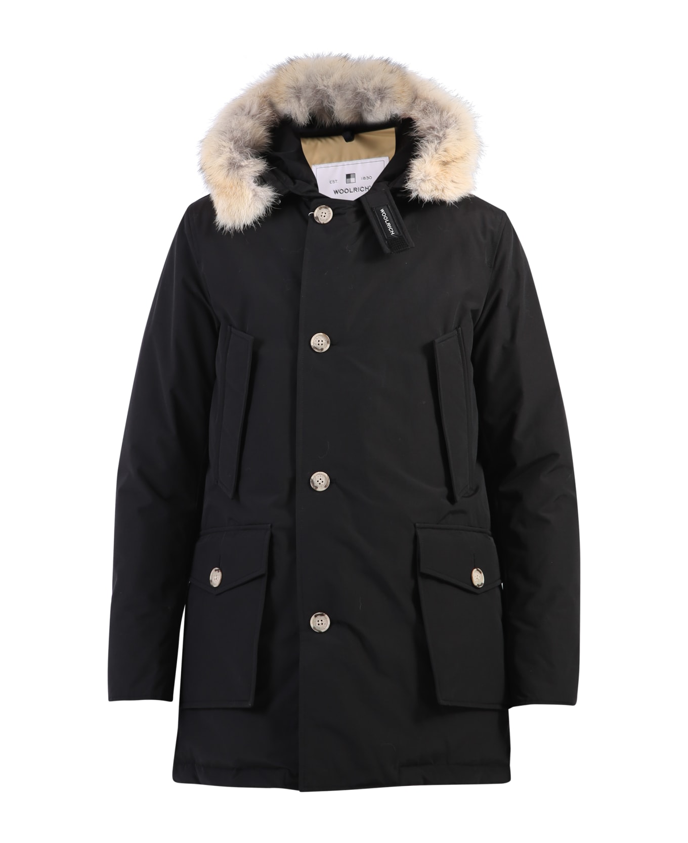 Woolrich Artic Parka Coat - Black