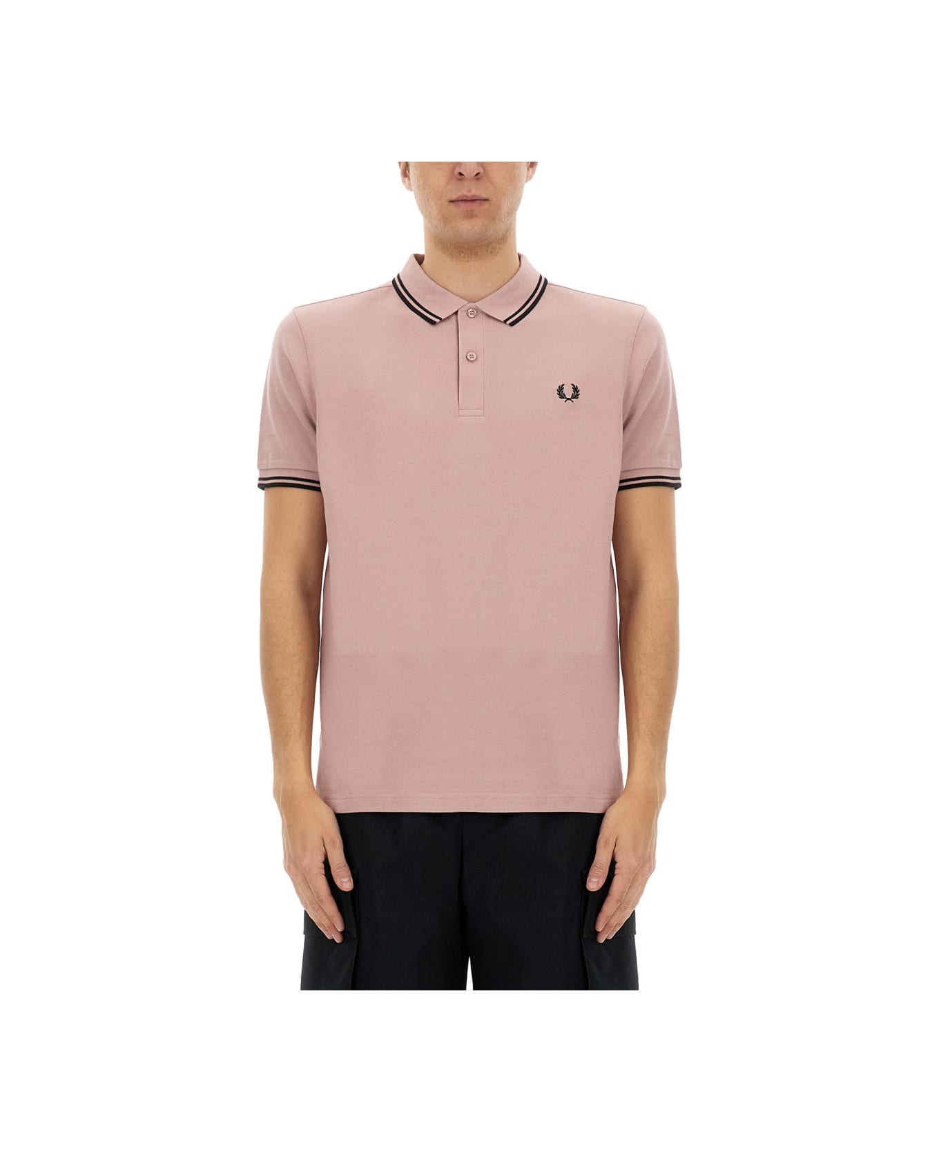 Comme des Garçons Shirt Polo "freedom" - PINK