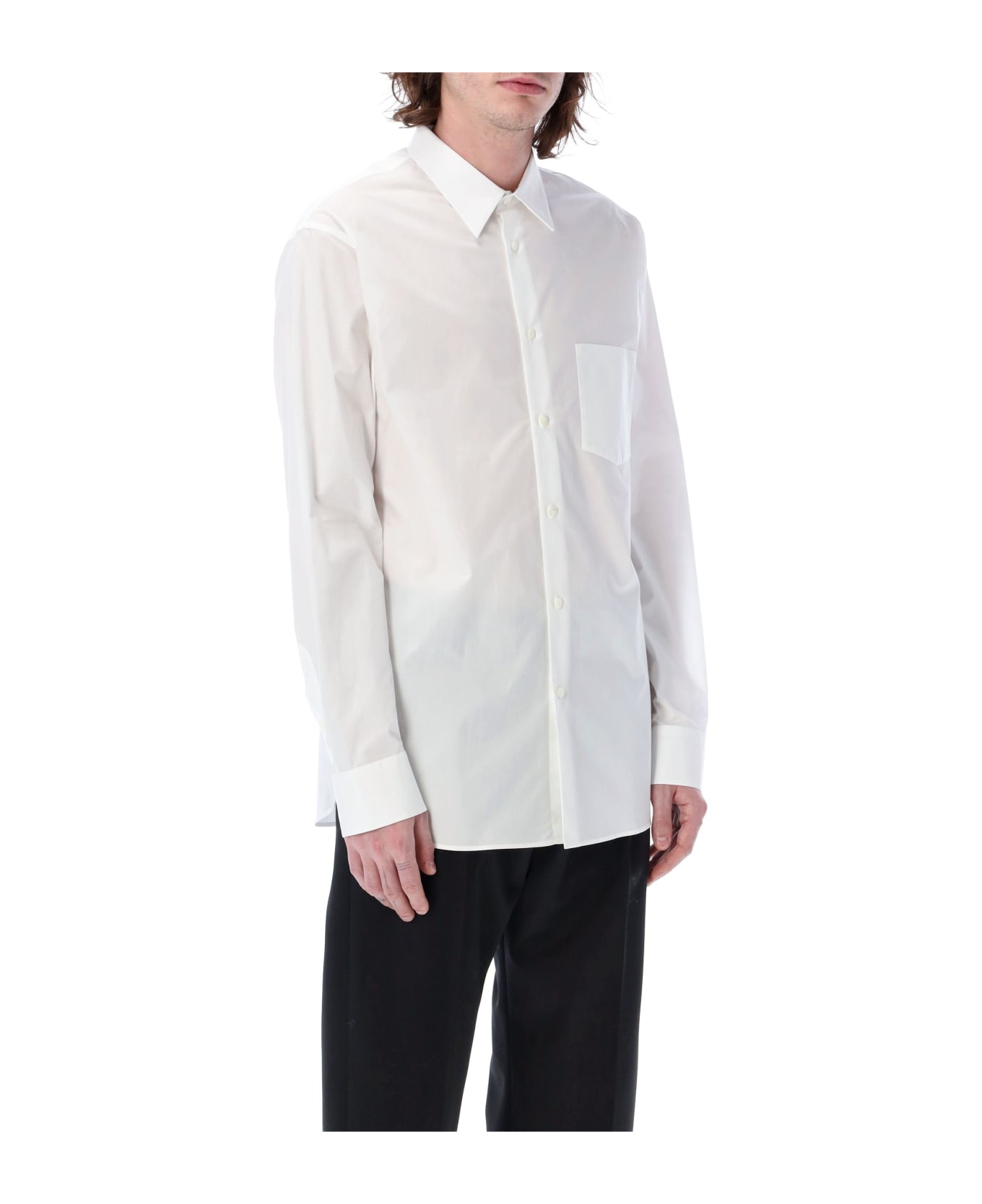 Lanvin Patch Pocket Shirt - WHITE