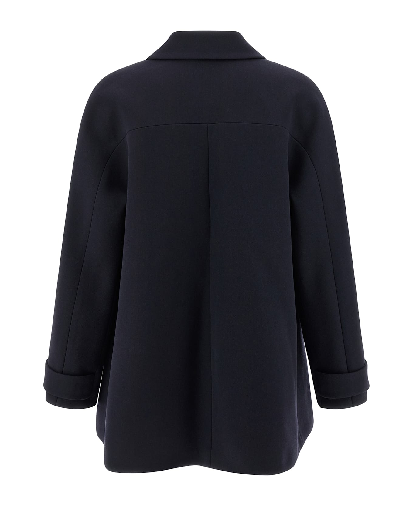 Gucci Trapeze Coat - Blue