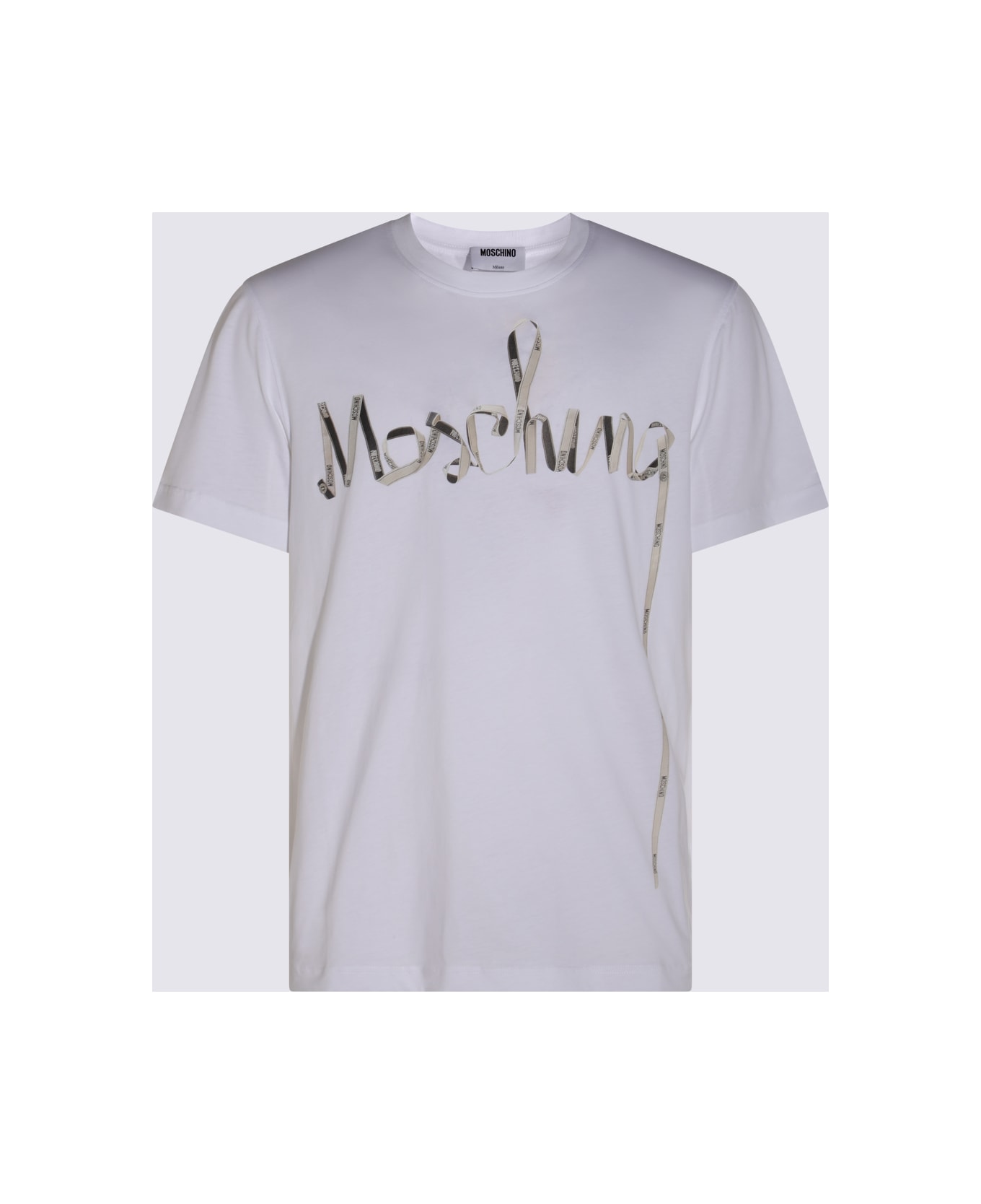 Moschino White Cotton T-shirt - White