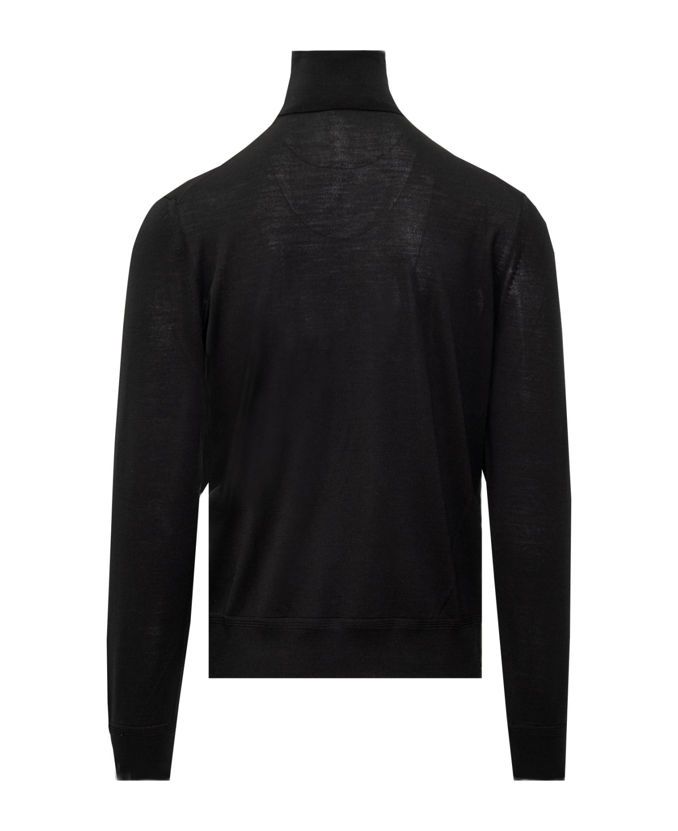 Tom Ford Merino Wool Pullover - BLACK