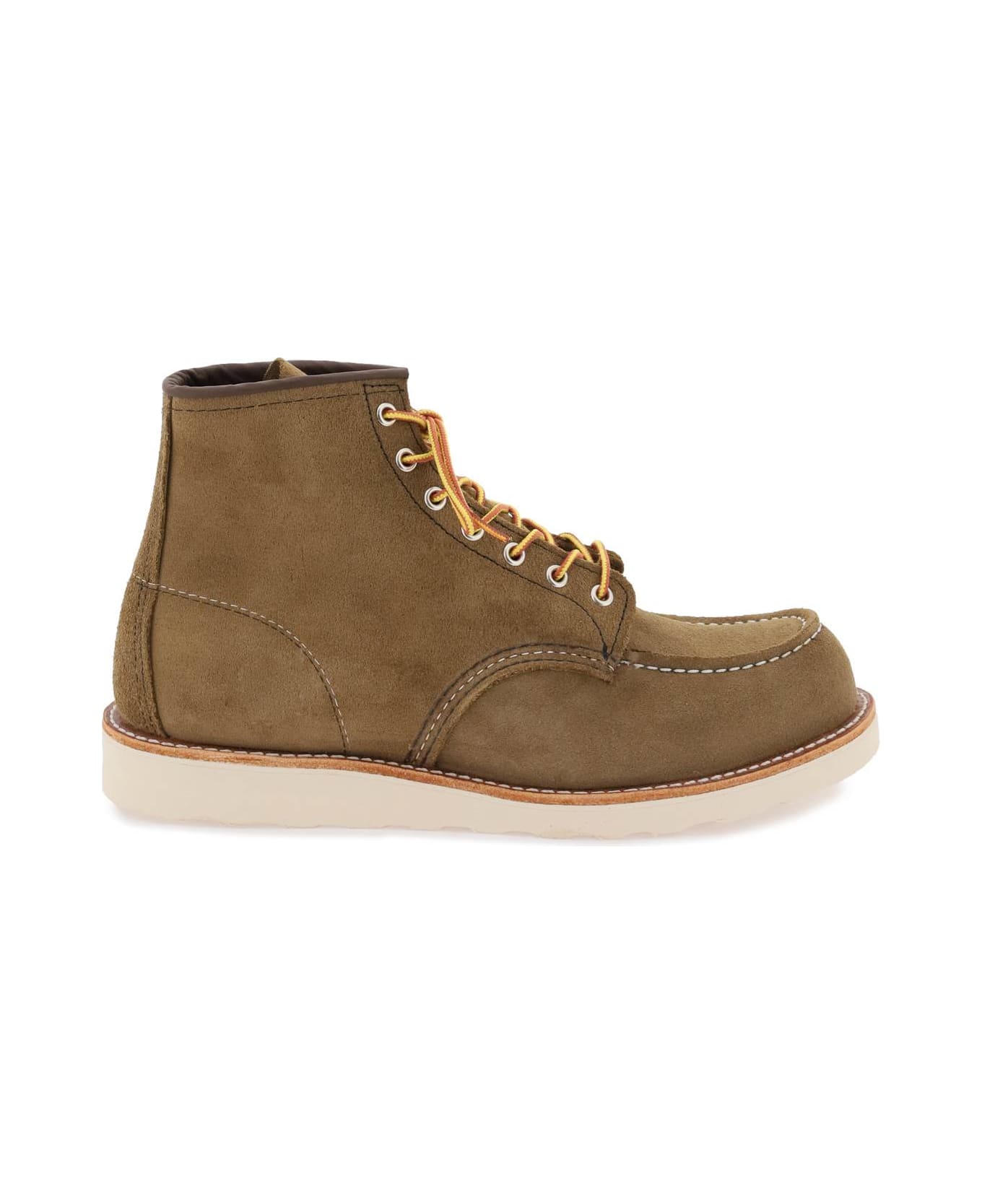 Red Wing Classic Moc Ankle Boots - OLIVE MOHAVE (Khaki) ブーツ