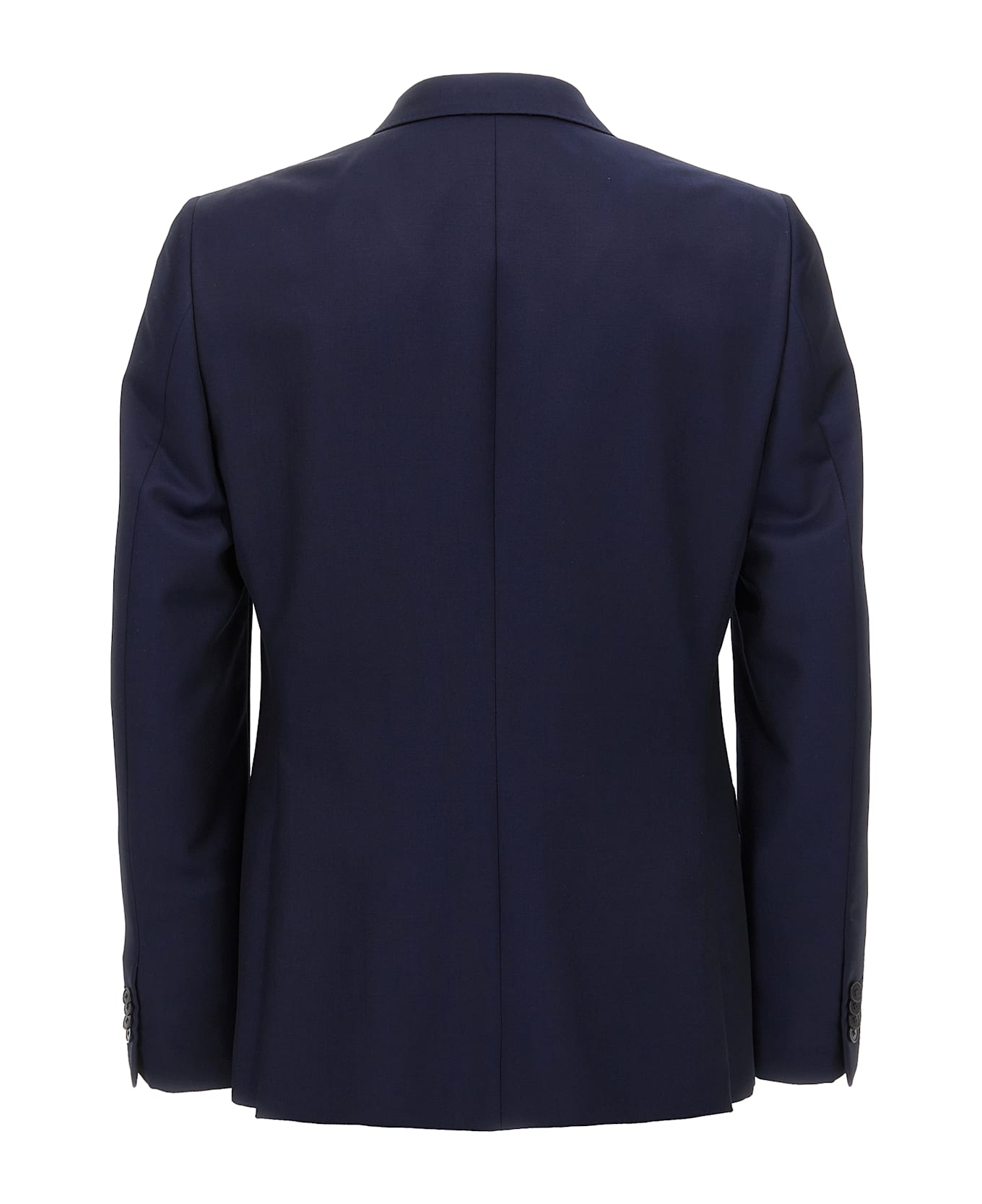 Zegna Single-breasted Blazer - Blue
