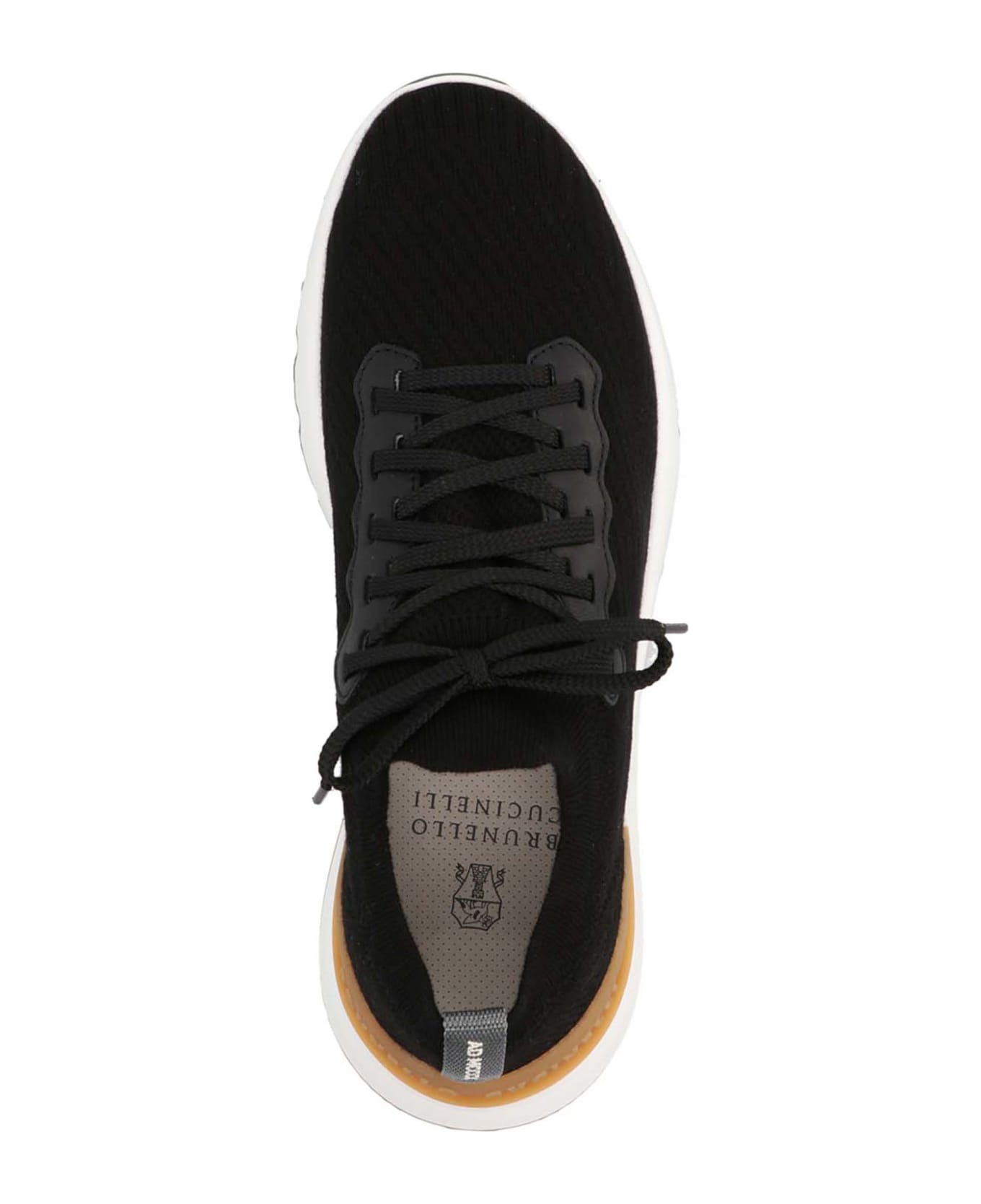 Brunello Cucinelli 'running Sock' Sneakers - Black  