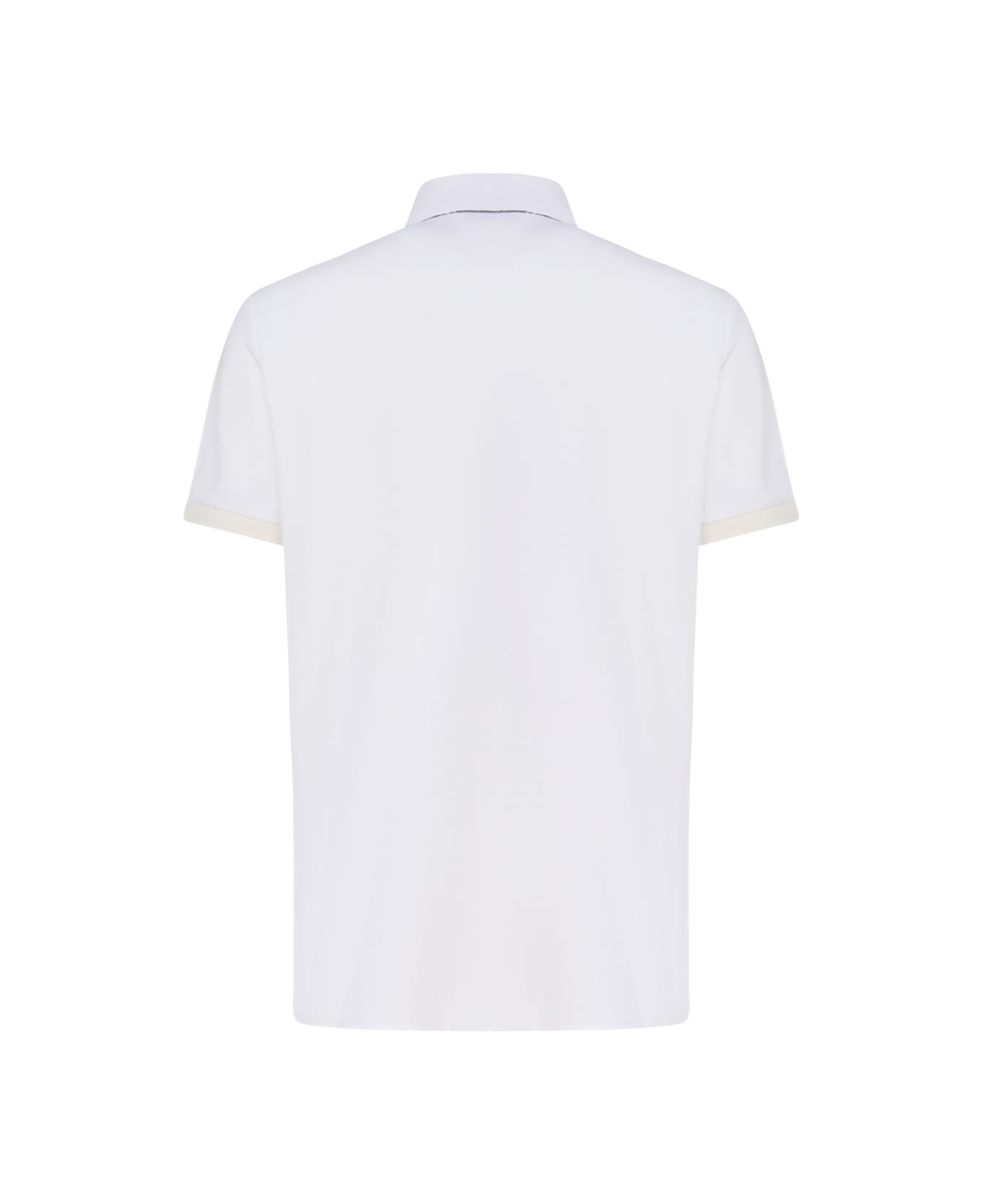 Etro Polo Shirt With Embroidered Pegasus - White