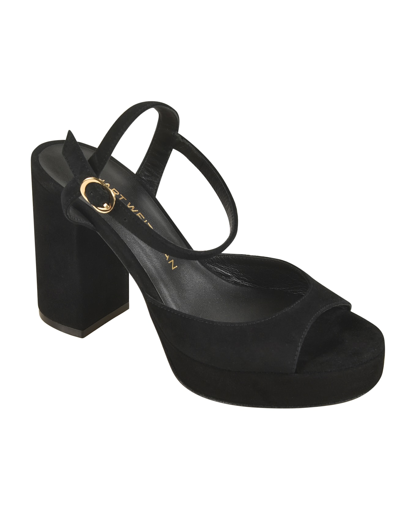 Stuart Weitzman Dayna Ii Platform Sandals - Black